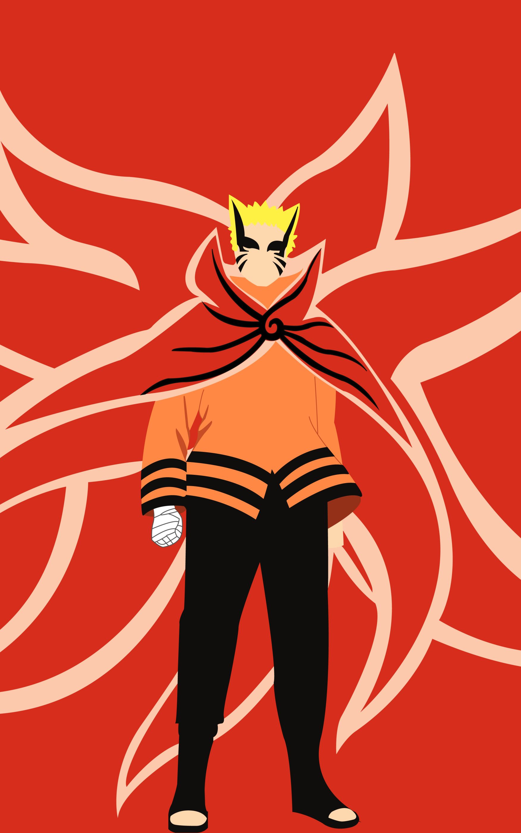 1752x2800 Free Baryon Mode (Naruto) 4K Wallpaper & Desktop HD Background for PC