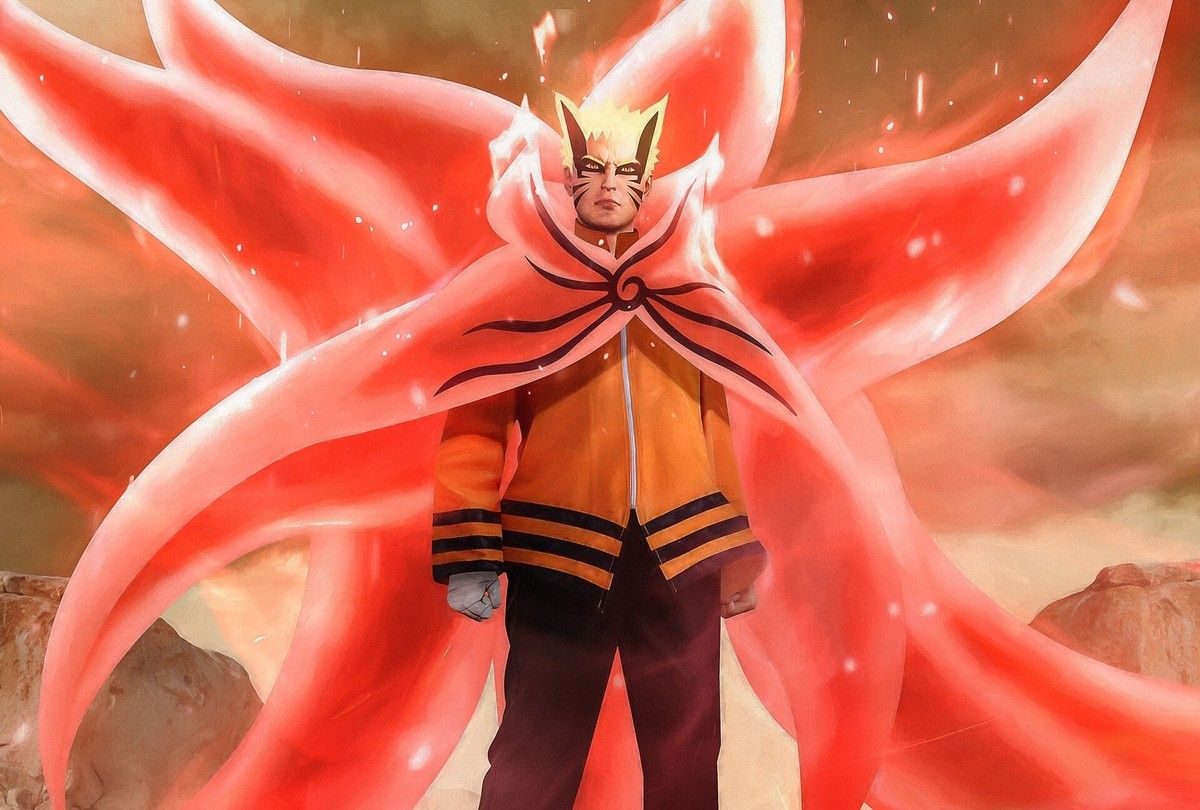 1200x810 Naruto Baryon Mode Trippy Naruto Tapestry Set Of 20 Naruto Baryon Mode Poster Naruto Wall Poster