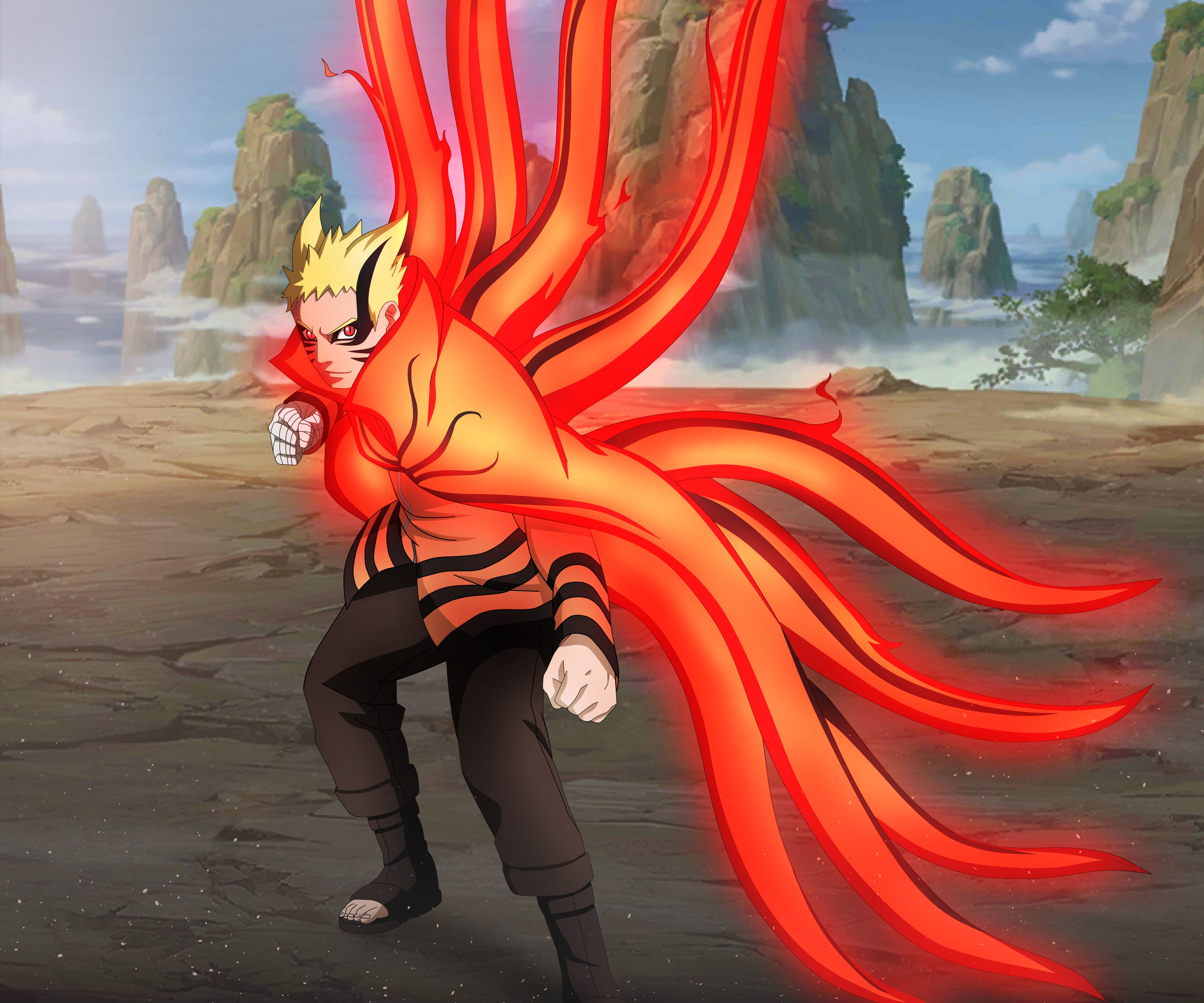 4408x3673 Free Baryon Mode (Naruto) 4K Wallpaper & Desktop HD Background for PC