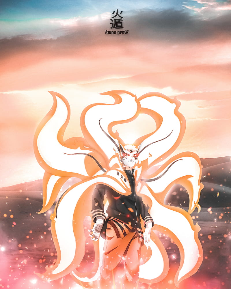 800x1000 Naruto Baryon Mode, animeart, artnaruto, boruto, editanime, katonprodz, kurama, HD phone wallpaper