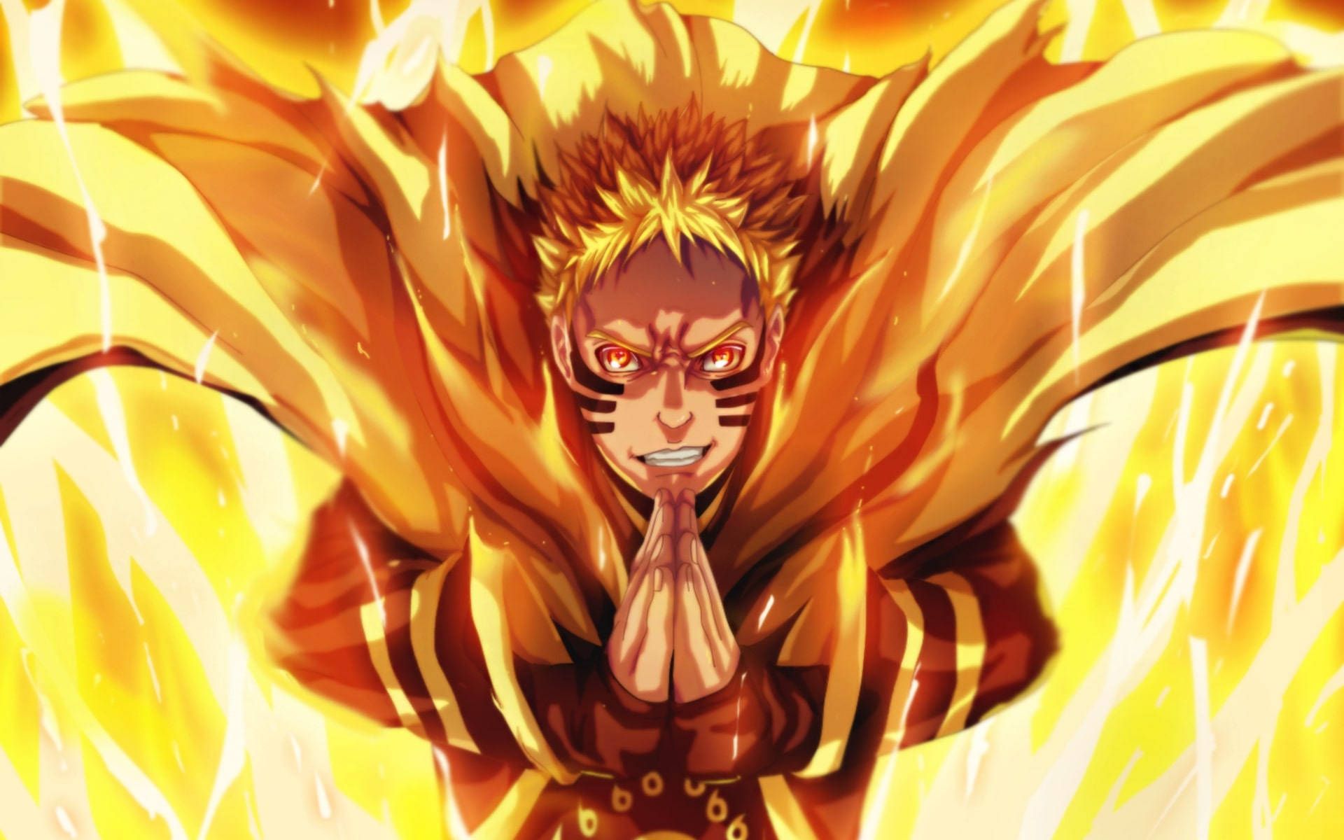1920x1200 Naruto Baryon Mode Wallpaper