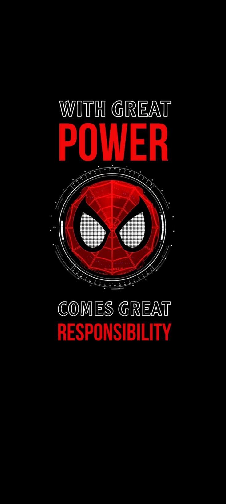 734x1632 Spiderman Wallpaper