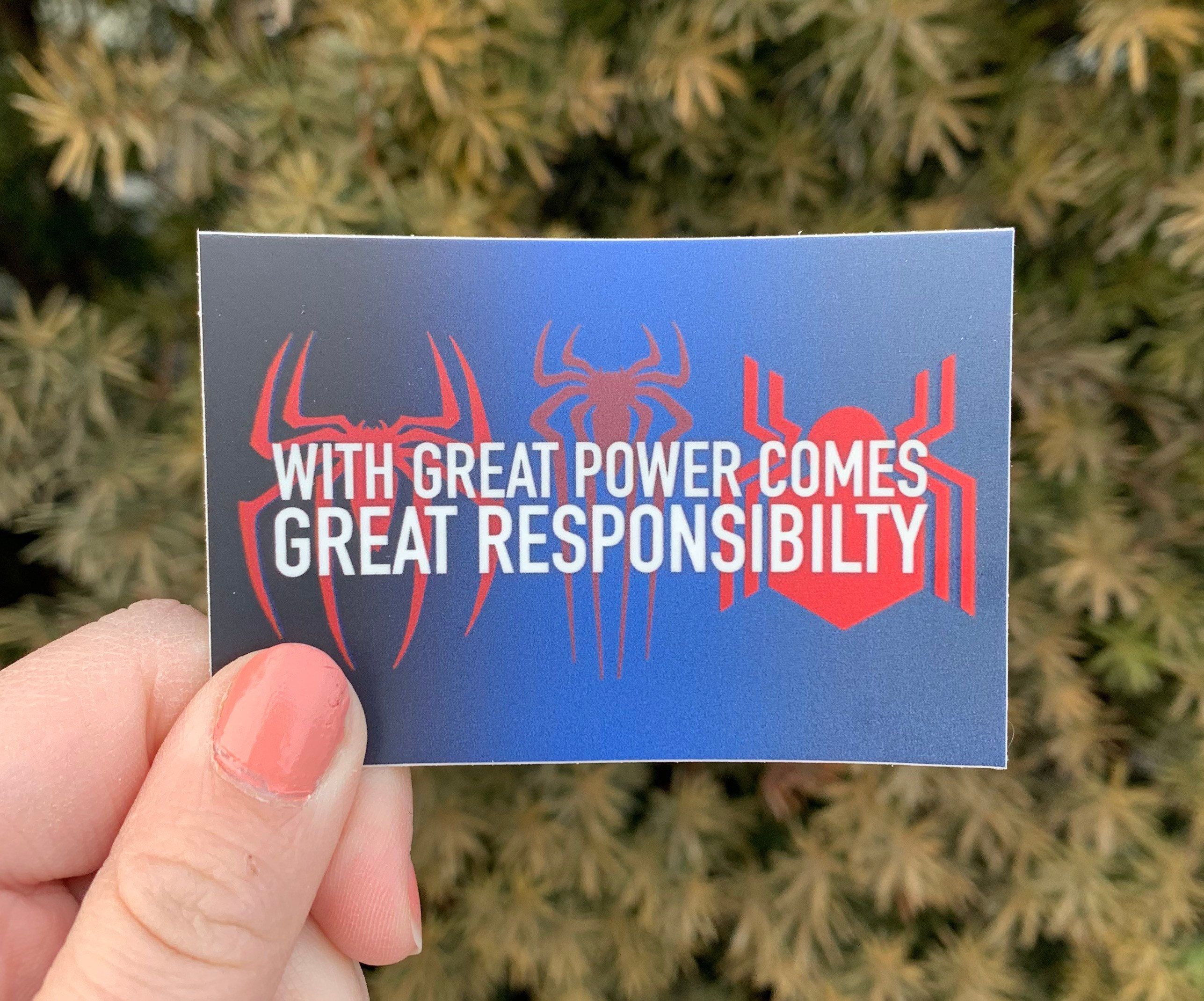2574x2139 With Great Power Comes Great Responsibility