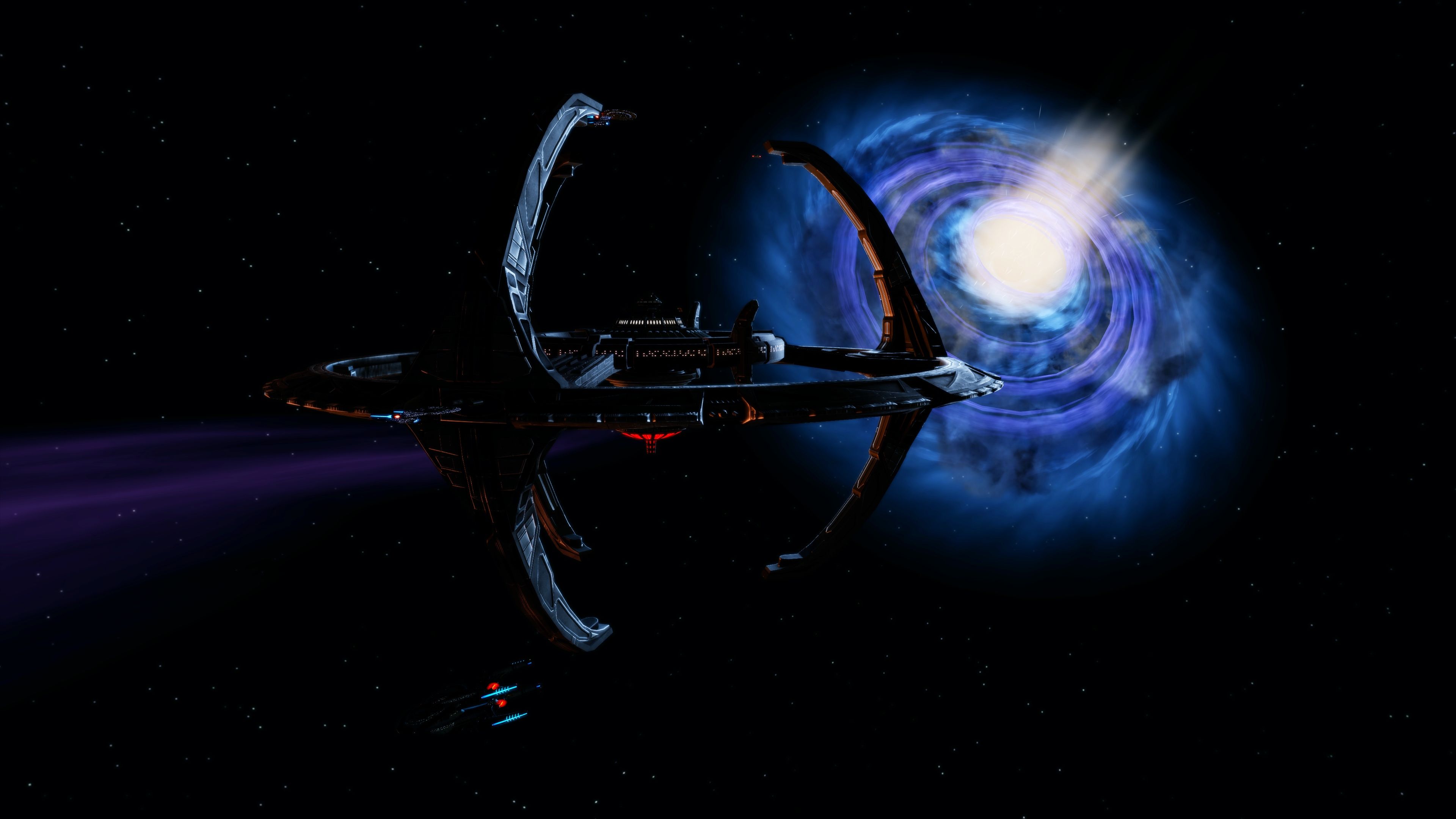 3840x2160 Deep Space Nine's Birthday