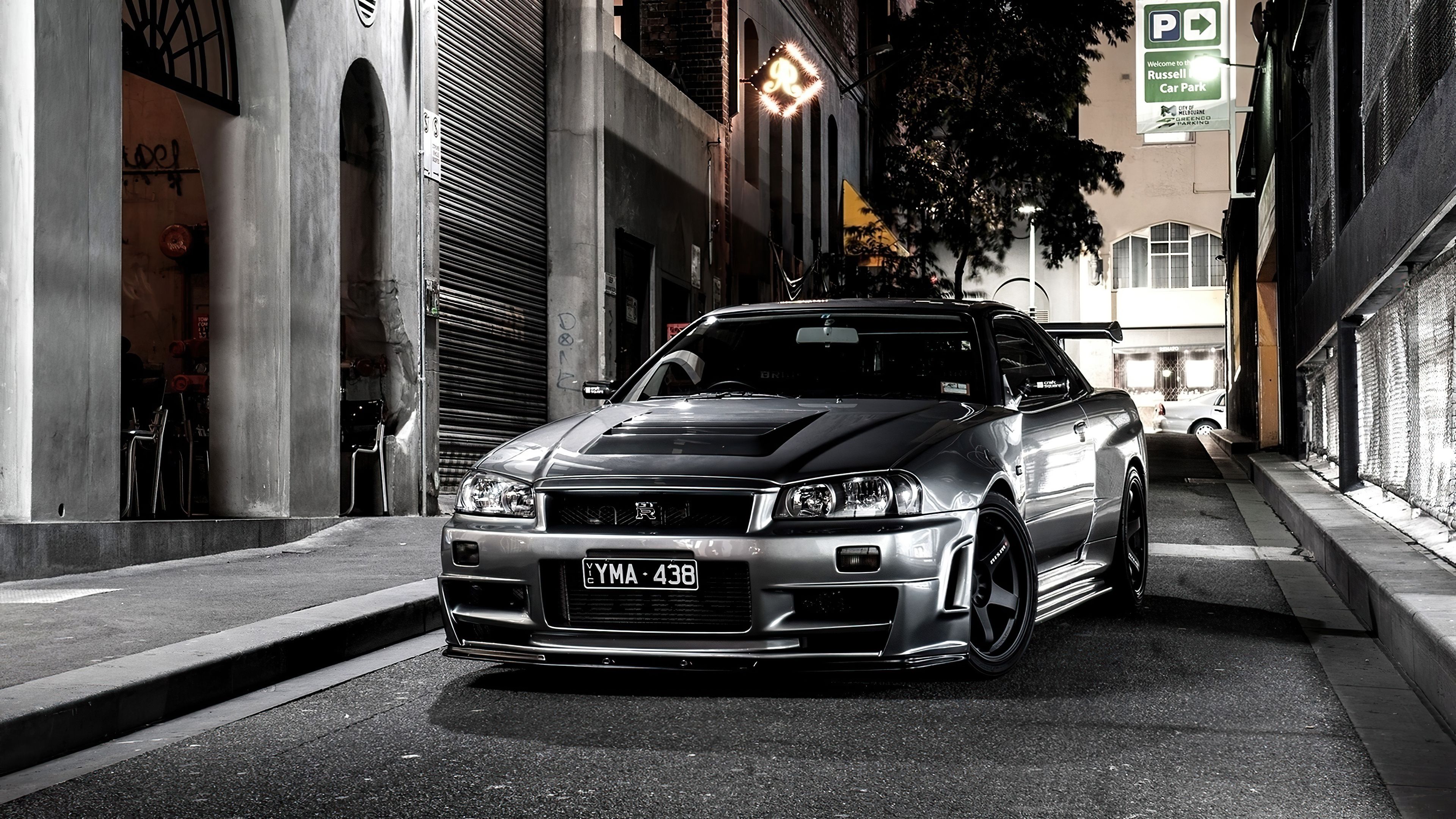 3840x2160 Nissan Skyline R34 Wallpaper