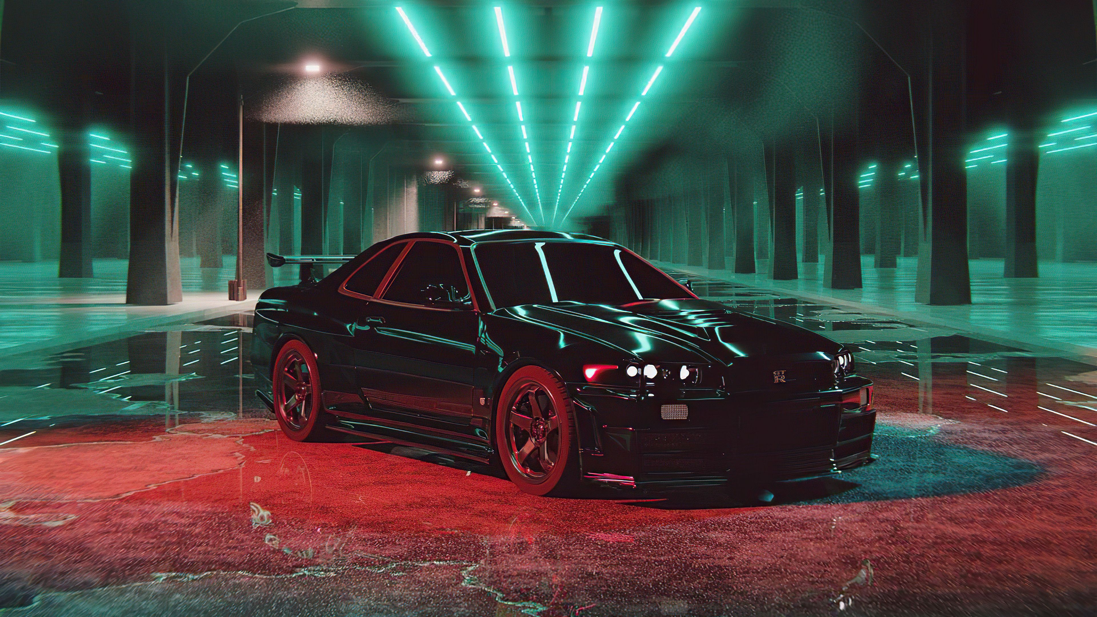 3840x2160 Nissan Skyline R34 Wallpaper