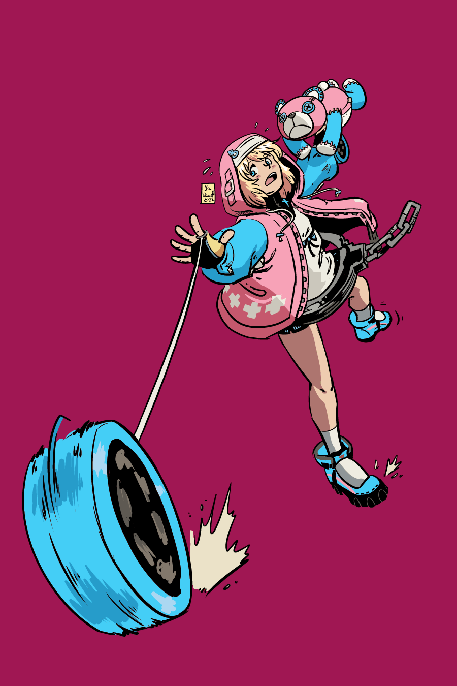 900x1350 Bridget Guilty Gear Wallpaper