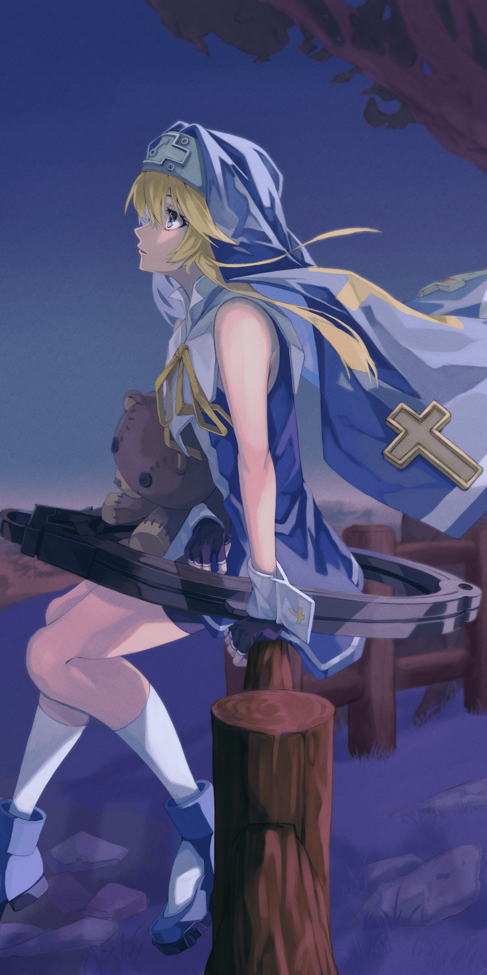 1000x2000 Bridget (GUILTY GEAR) Mobile Wallpaper by Mahosimaruu Anime Image Board