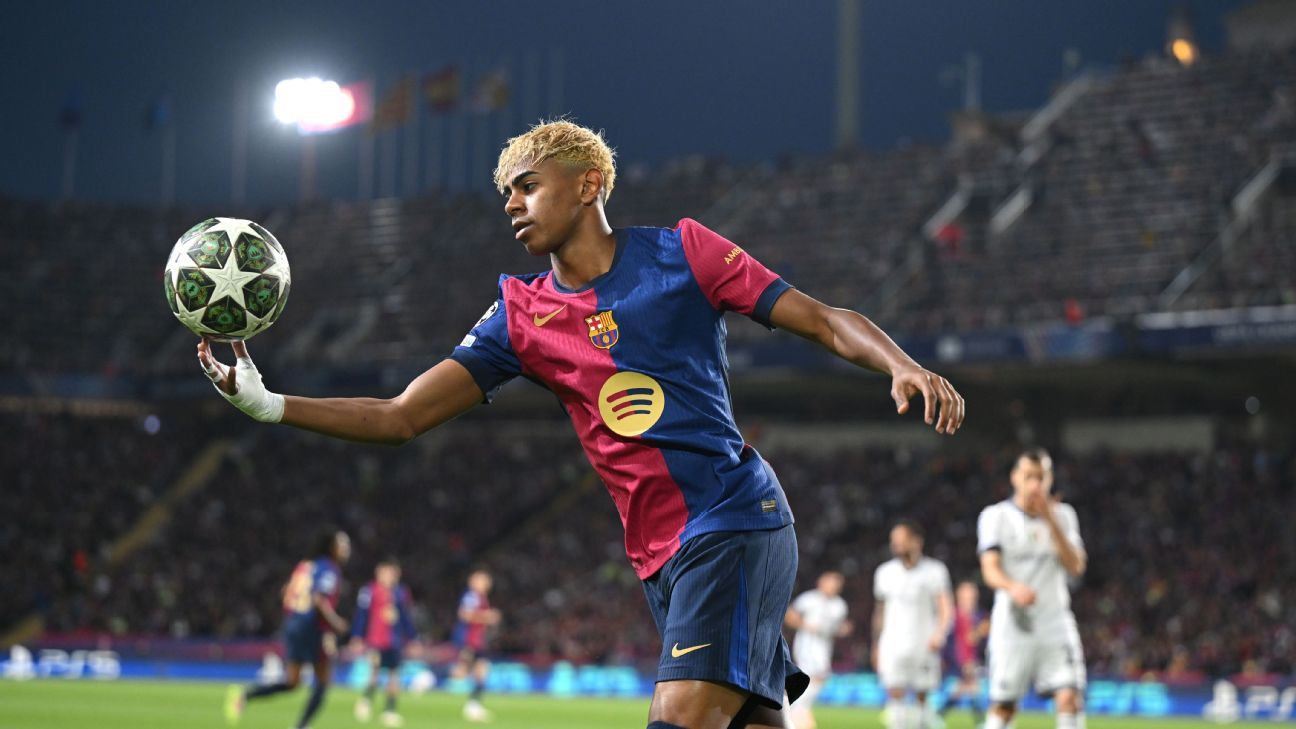 1296x729 Barcelona's Lamine Yamal youngest in FIFPRO Men's World 11