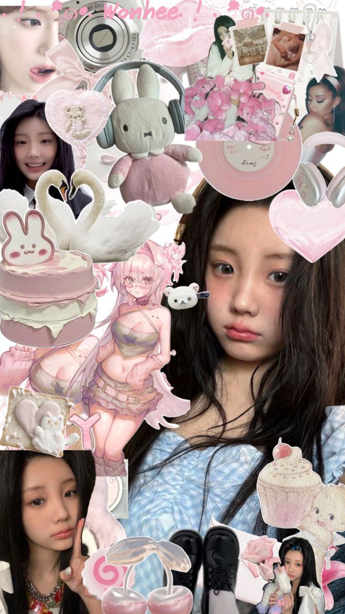 675x1200 Wonhee +.• !!. Kpop iphone wallpaper, Coquette wallpaper, Karina