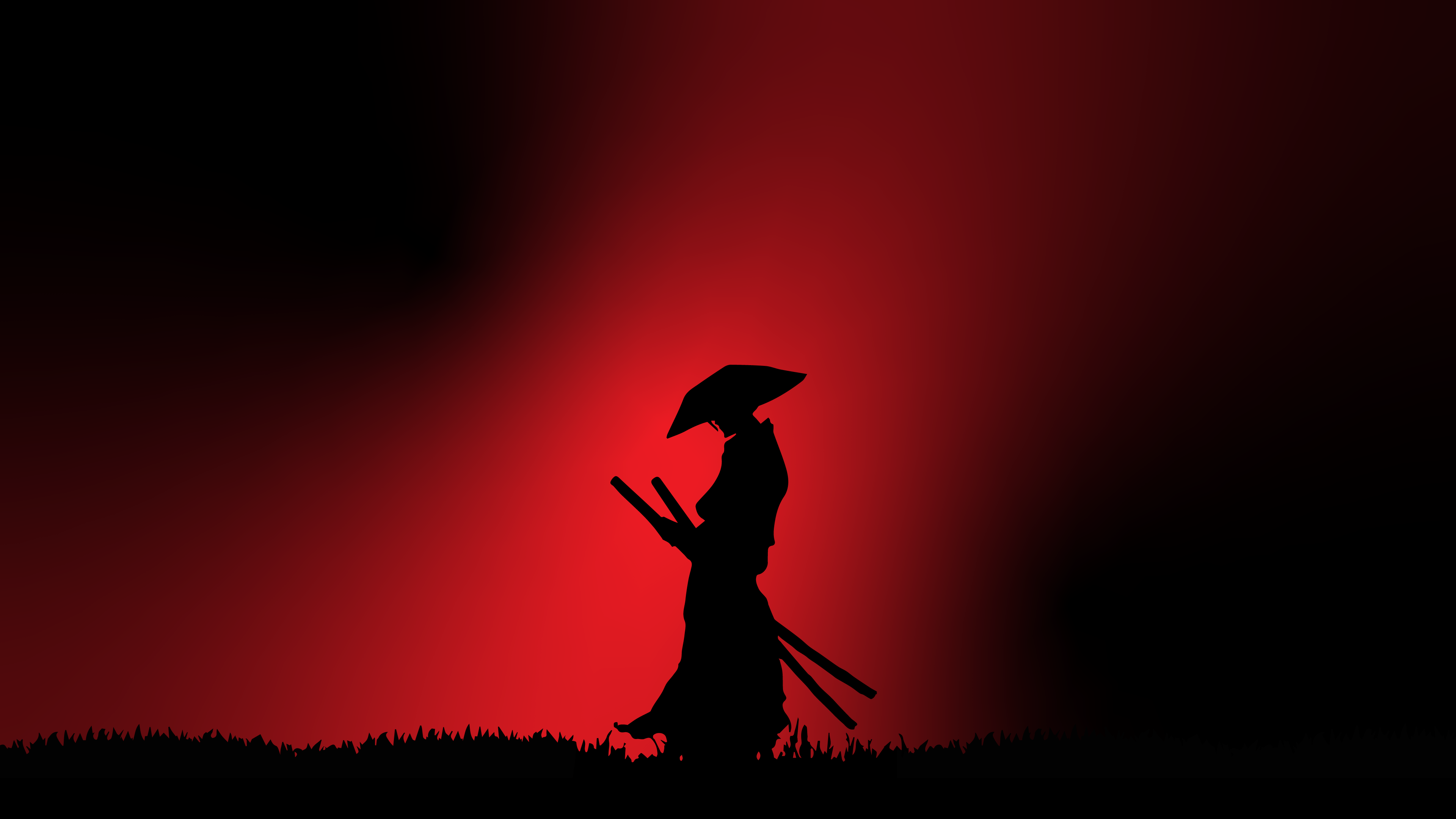 3840x2160 Samurai red 4k (3840x2160)