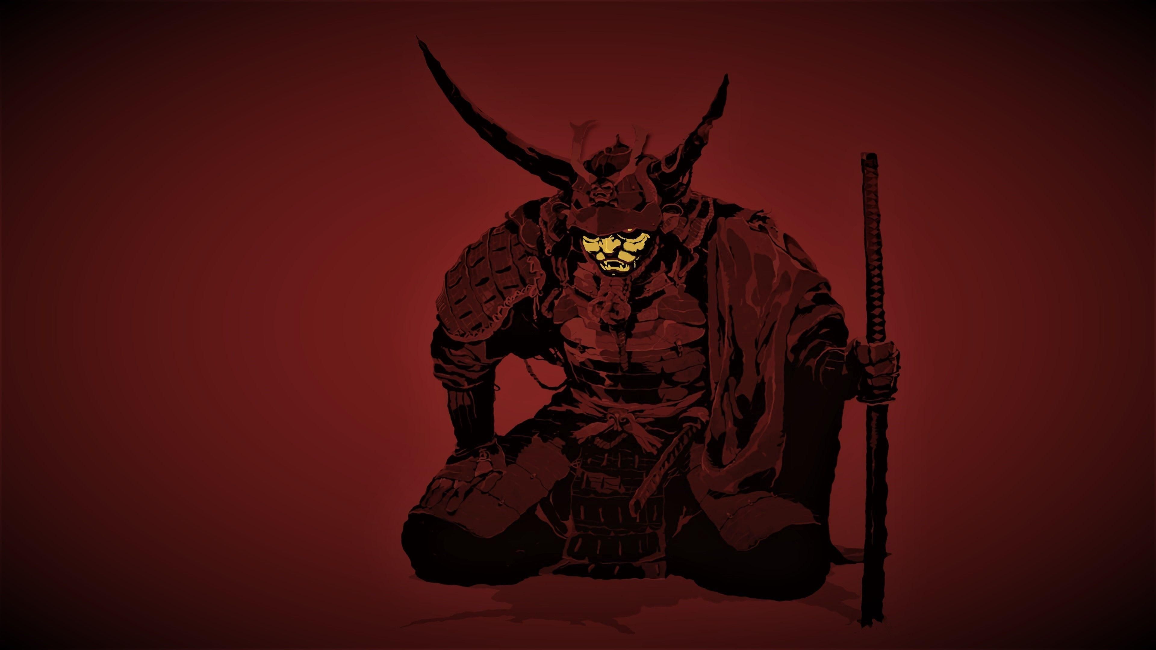3840x2160 Red Samurai