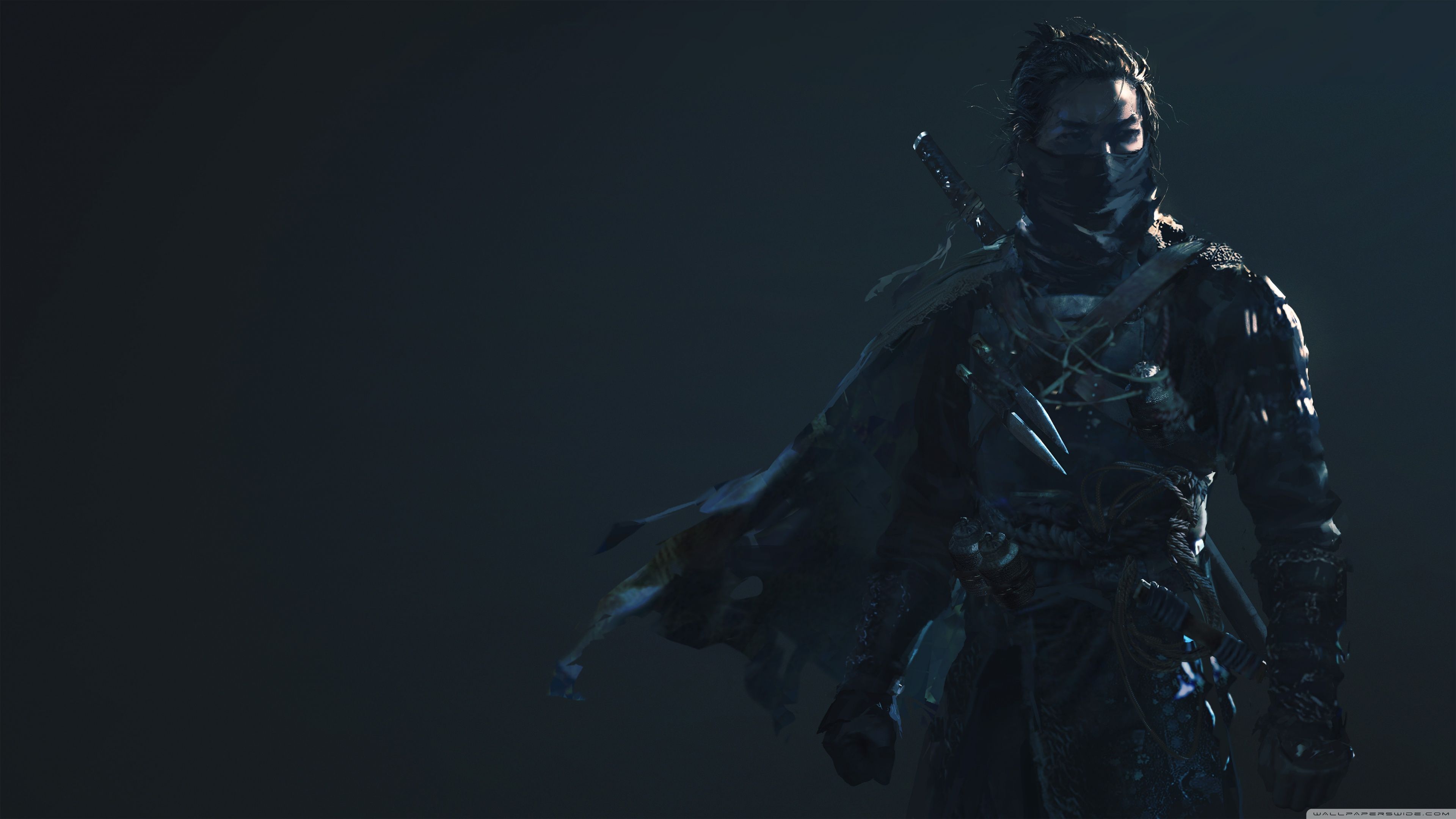 3840x2160 Ghost Of Tsushima Game Samurai 4K UHD Wallpaper for UltraHD Desktop and TV : Widescreen and UltraWide Display : Dual and Triple Monitor : Smartphone and Tablet Devices