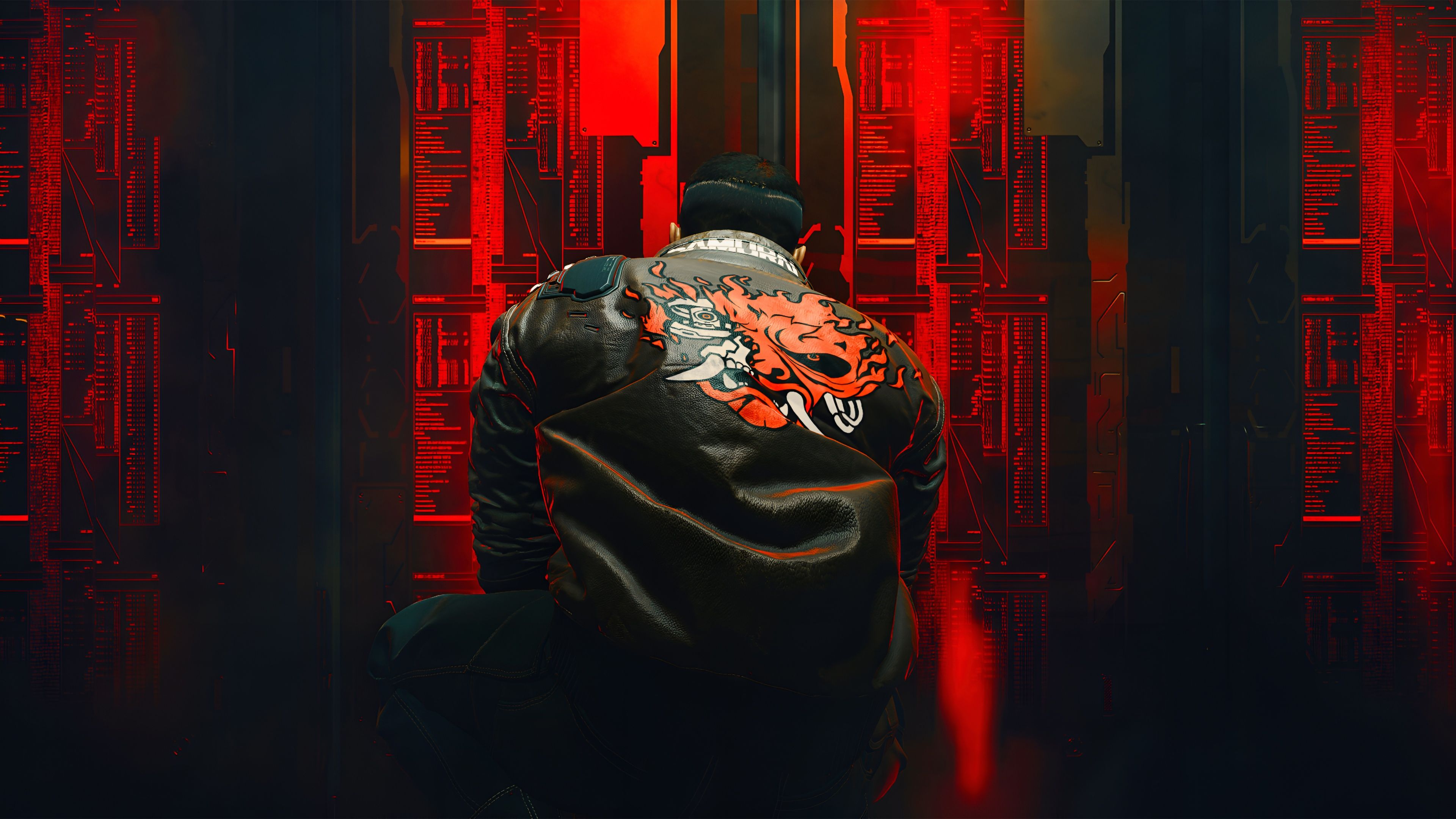 3840x2160 Samurai in Cyberpunk 2077 5K Wallpaper
