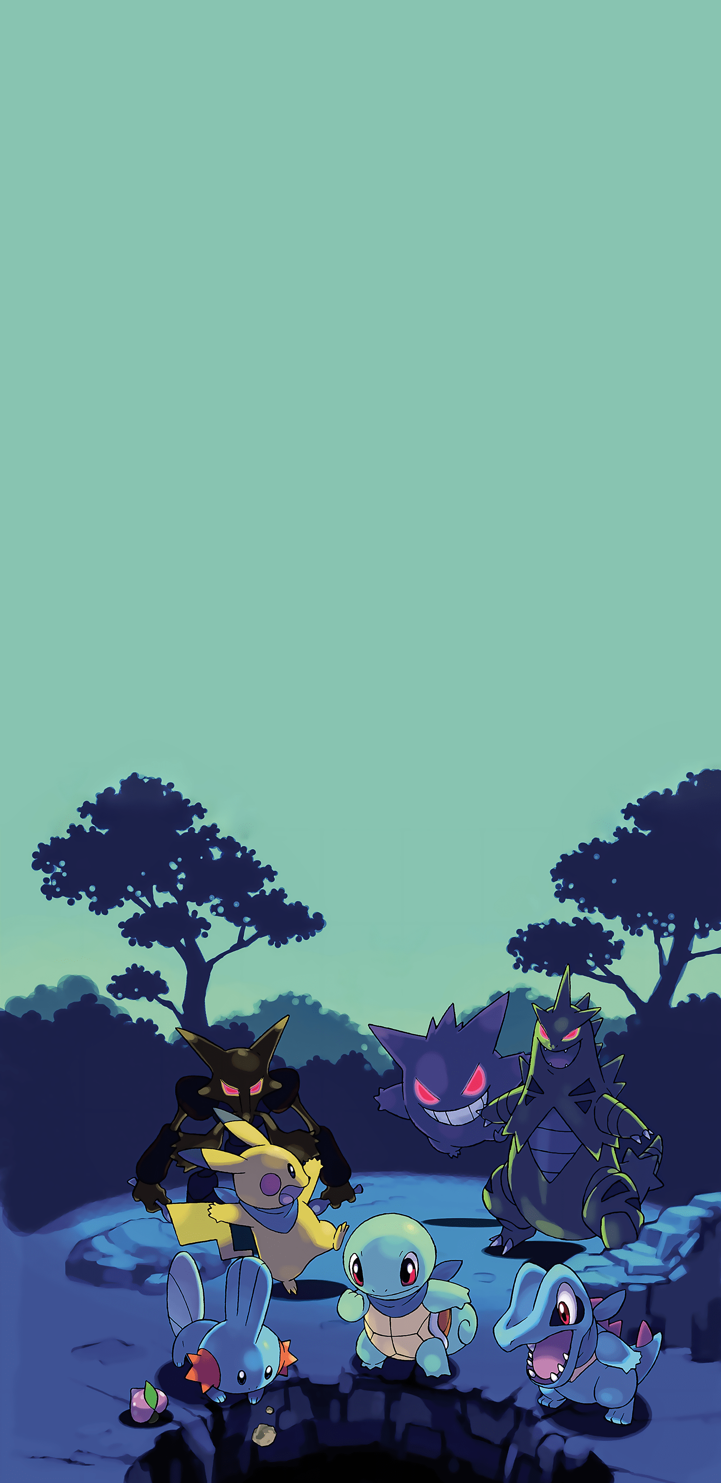 1440x2960 phone wall paper blue #phonewallpaper. Pokemon, iPhone wallpaper pokemon, Pokemon background