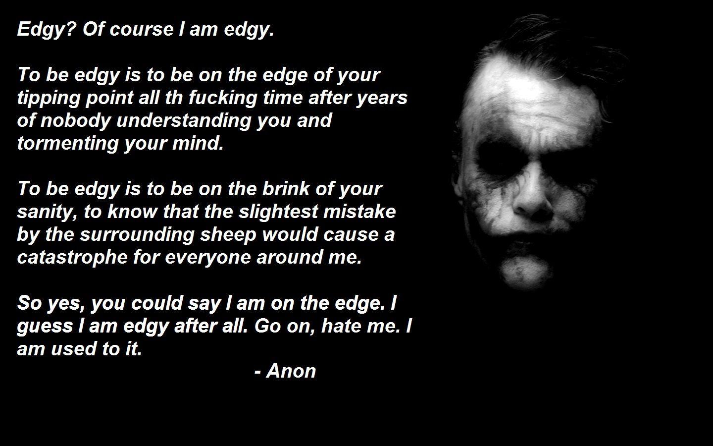 1440x900 The Most Edgy Wallpaper Ever