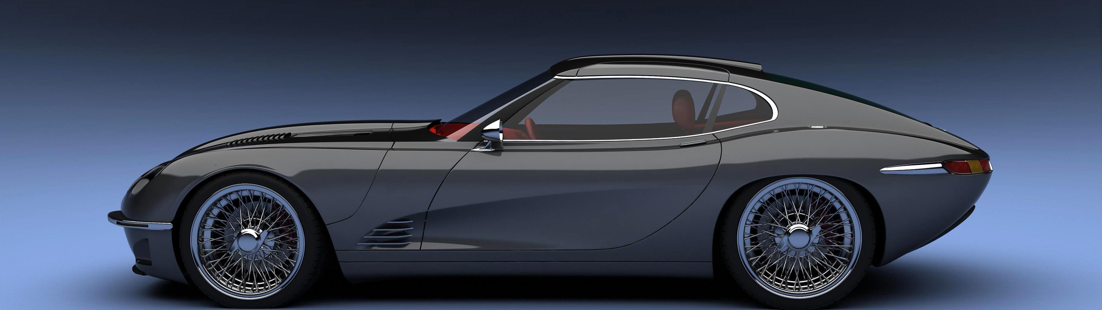 3840x1080 Car Dual Screen Wallpaper