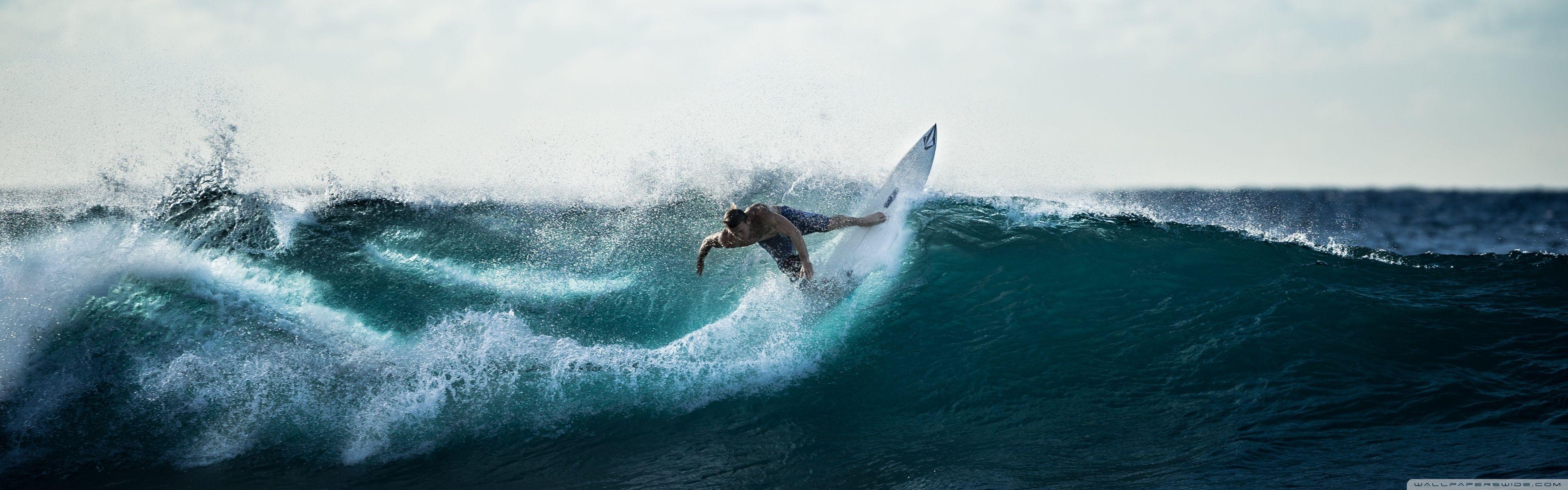 3840x1200 Surfing Ultra HD Desktop Background Wallpaper for : Widescreen & UltraWide Desktop & Laptop : Multi Display, Dual Monitor : Tablet