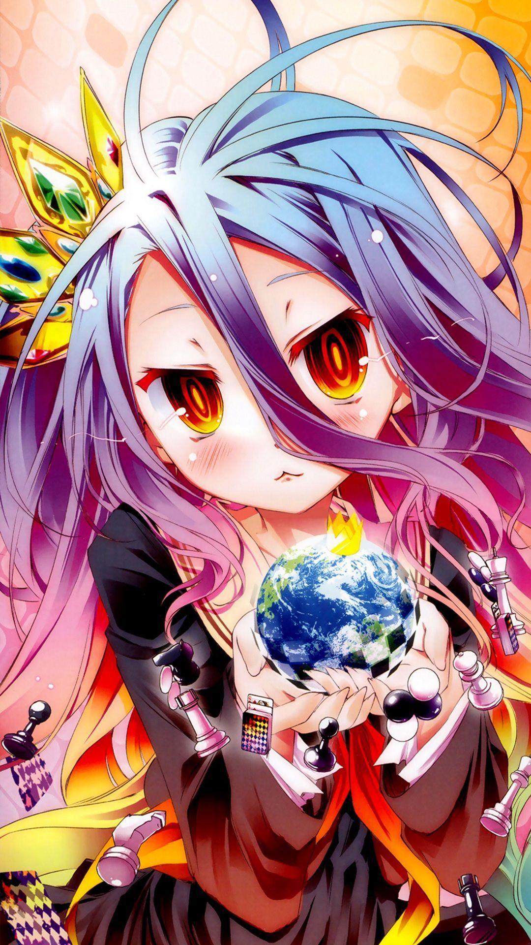 Wallpaper magic, characters, blue hair, yellow hair, bombski, No game no  life, No Game No Life : Zero, Shuvi for mobile and desktop, section сёнэн,  resolution 1920x1200 - download