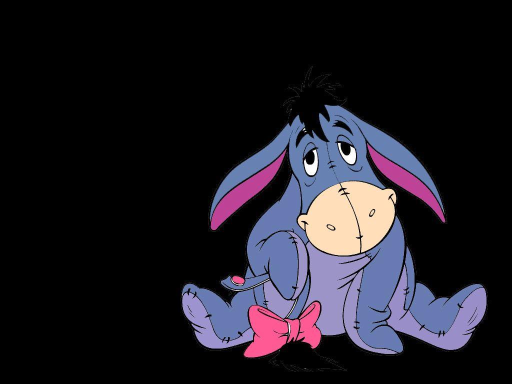 1024x768 Free Eeyore Wallpaper