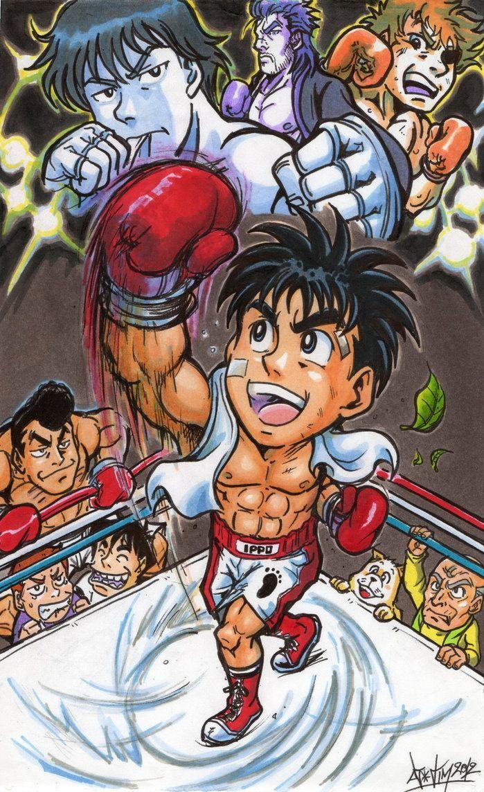 699x1144 Hajime no IPPO Tribute. Anime, Anime fantasy, Manga anime