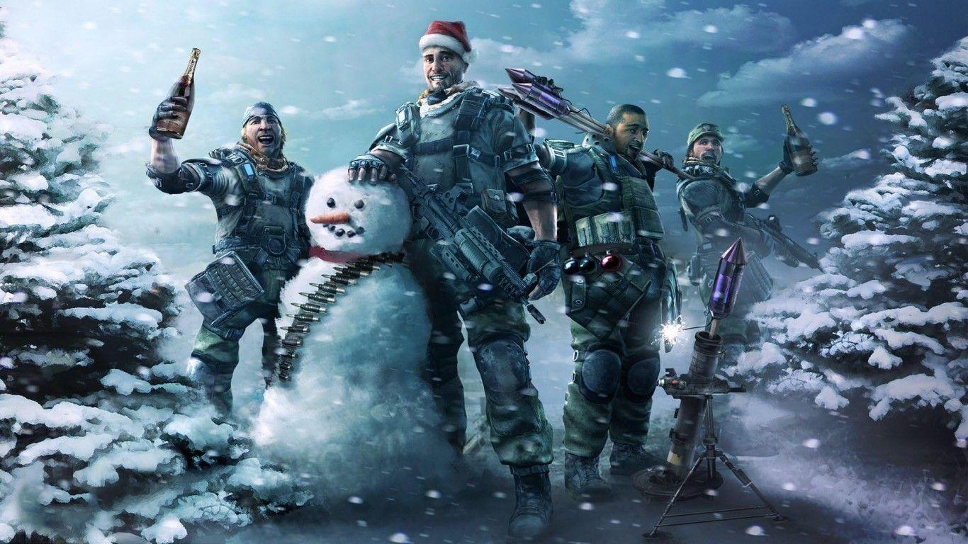 1366x768 Killzone 2 Christmas #Photo