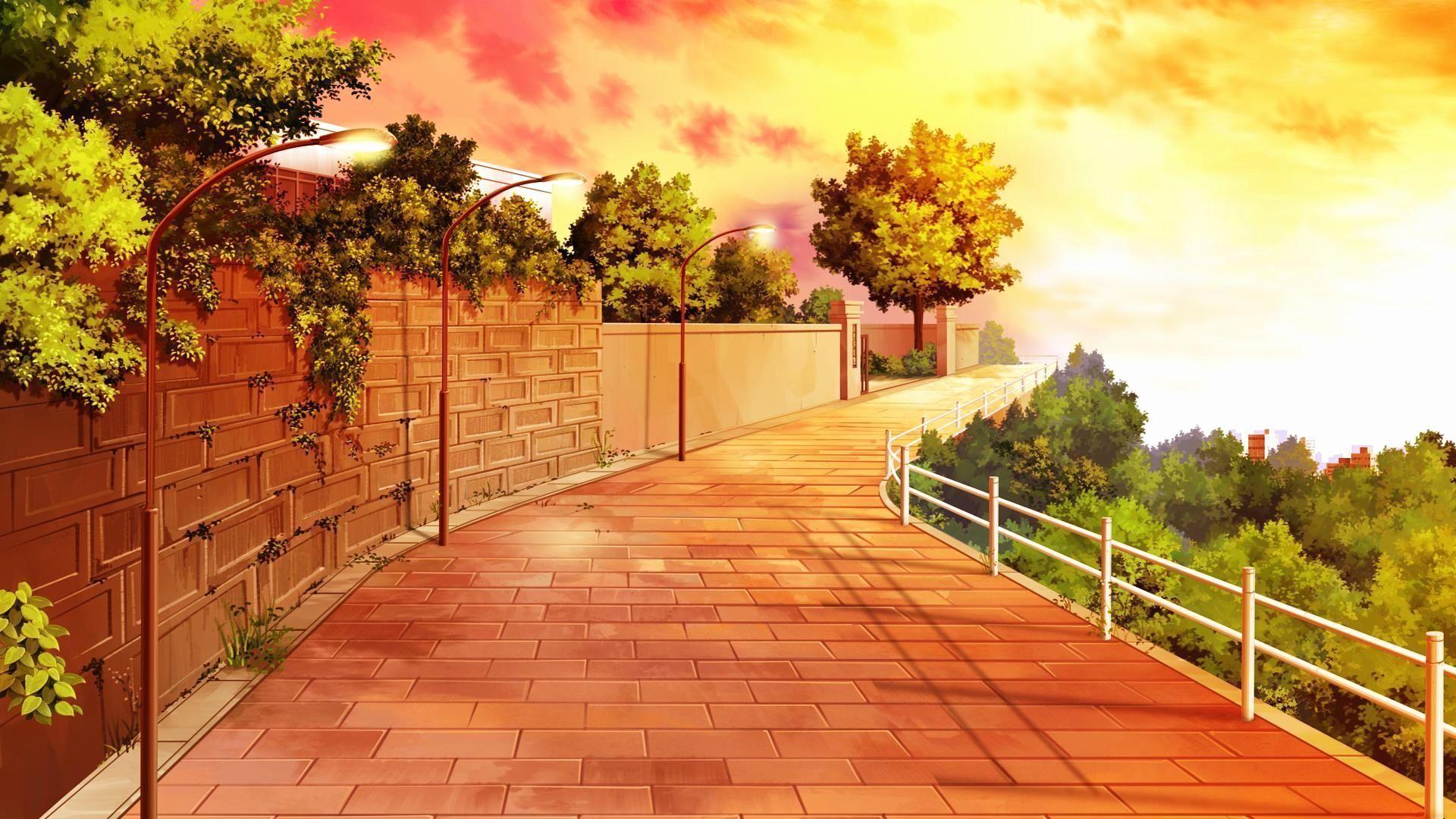 live anime scenery wallpaper