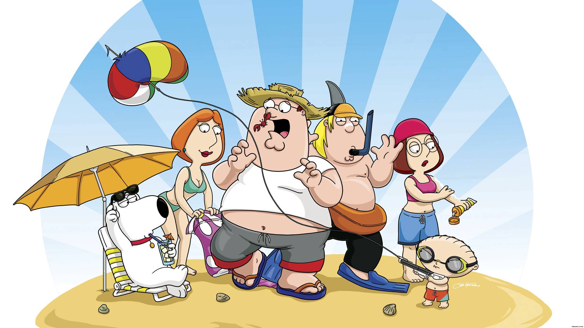 1920x1080 Brian Griffin, Chris Griffin, Family Guy, Lois Griffin, Meg Griffin, Peter Griffin, Stewie Griffin HD Wallpaper & Background • 12253 • Wallur