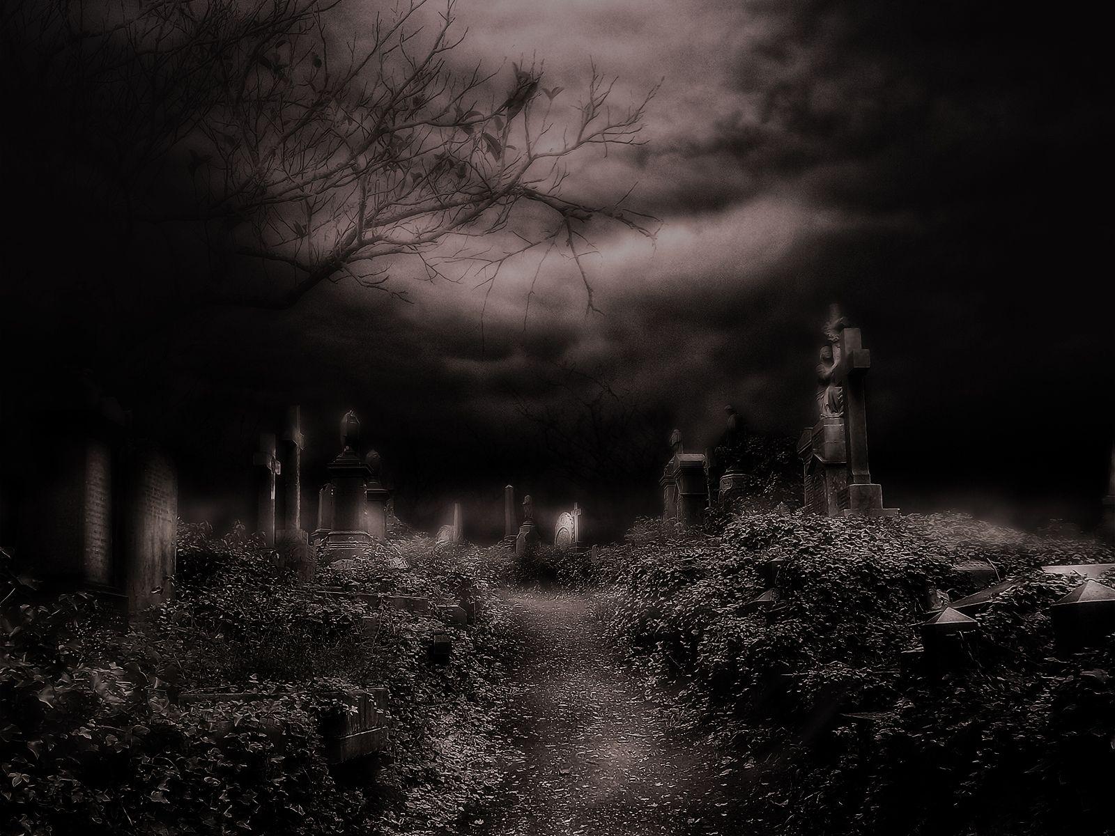 Gothic Cemetery Wallpapers - Top Free Gothic Cemetery Backgrounds ...