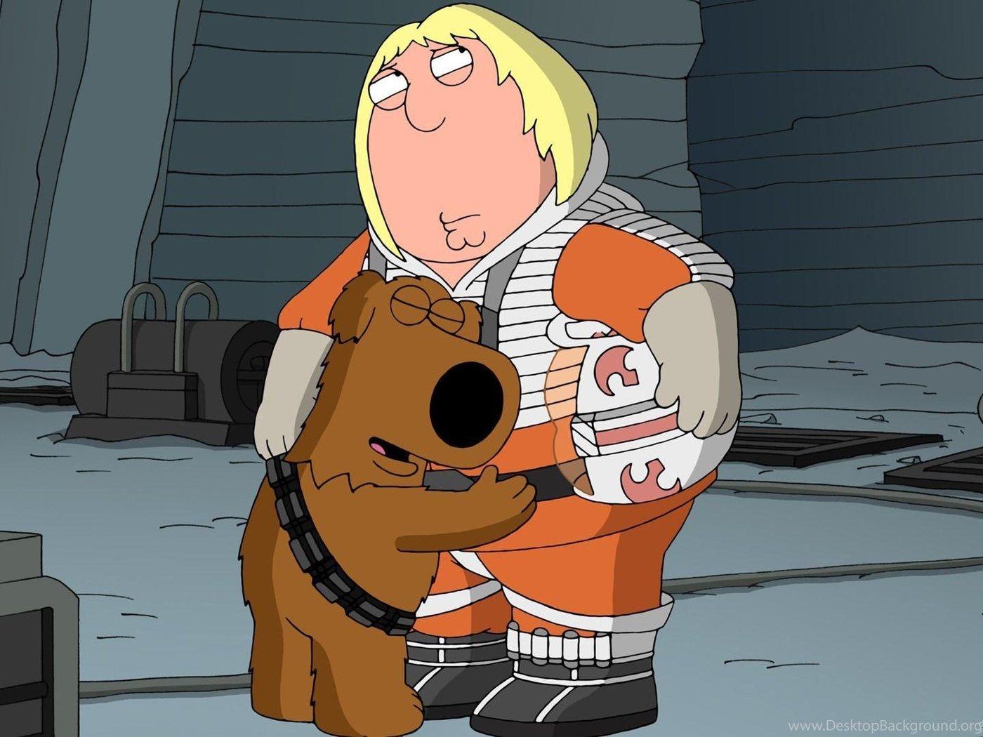 1400x1050 Brian And Chris Griffin As Luka And Chewbacca Wallpaper For iPhone 4 Desktop Background