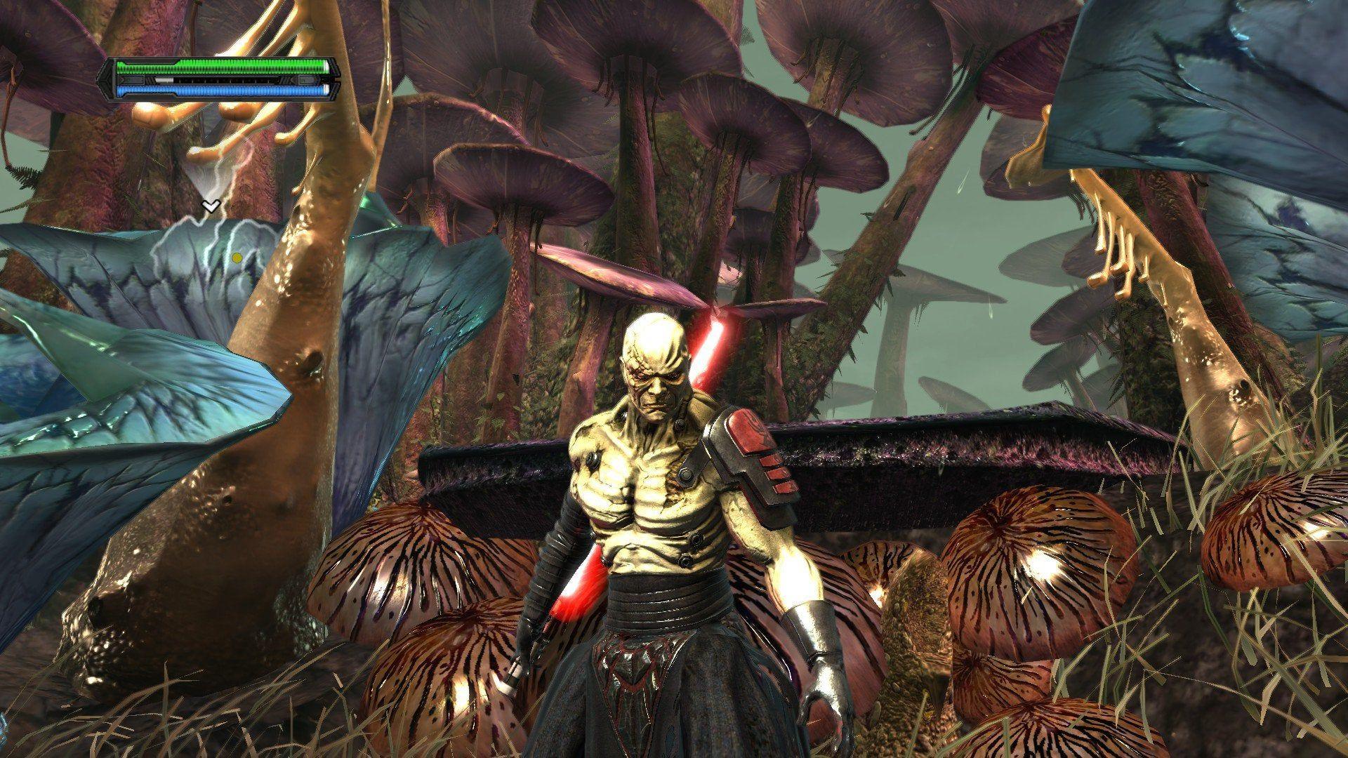 1920x1080 The Force Unleashed allows you to play as Darth Sion from KotOR II