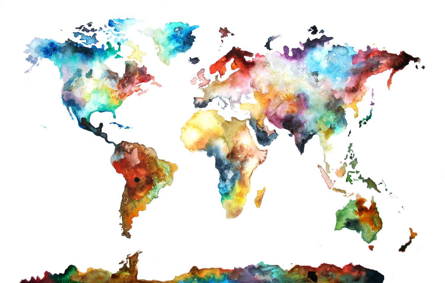 Colorful World Map Wallpapers Top Free Colorful World Map Backgrounds Wallpaperaccess