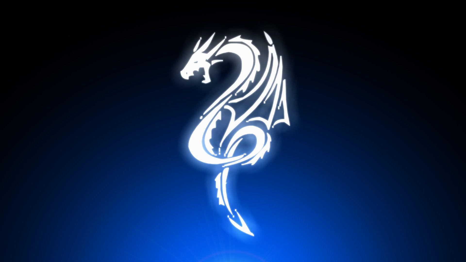 1920x1080 Blue Dragon Wallpaper HD