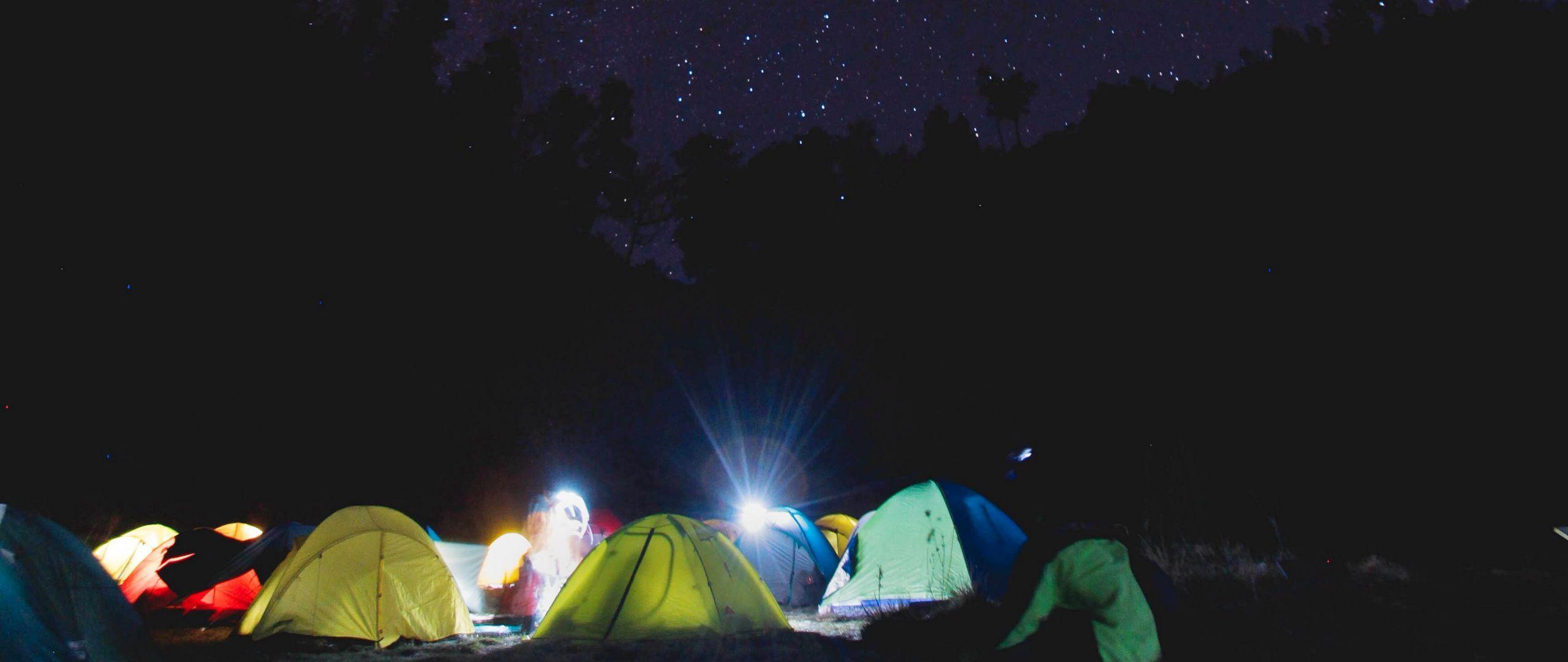2560x1080 Download wallpaper 2560x1080 tent, camping, starry sky, tents, night dual wide 1080p HD background