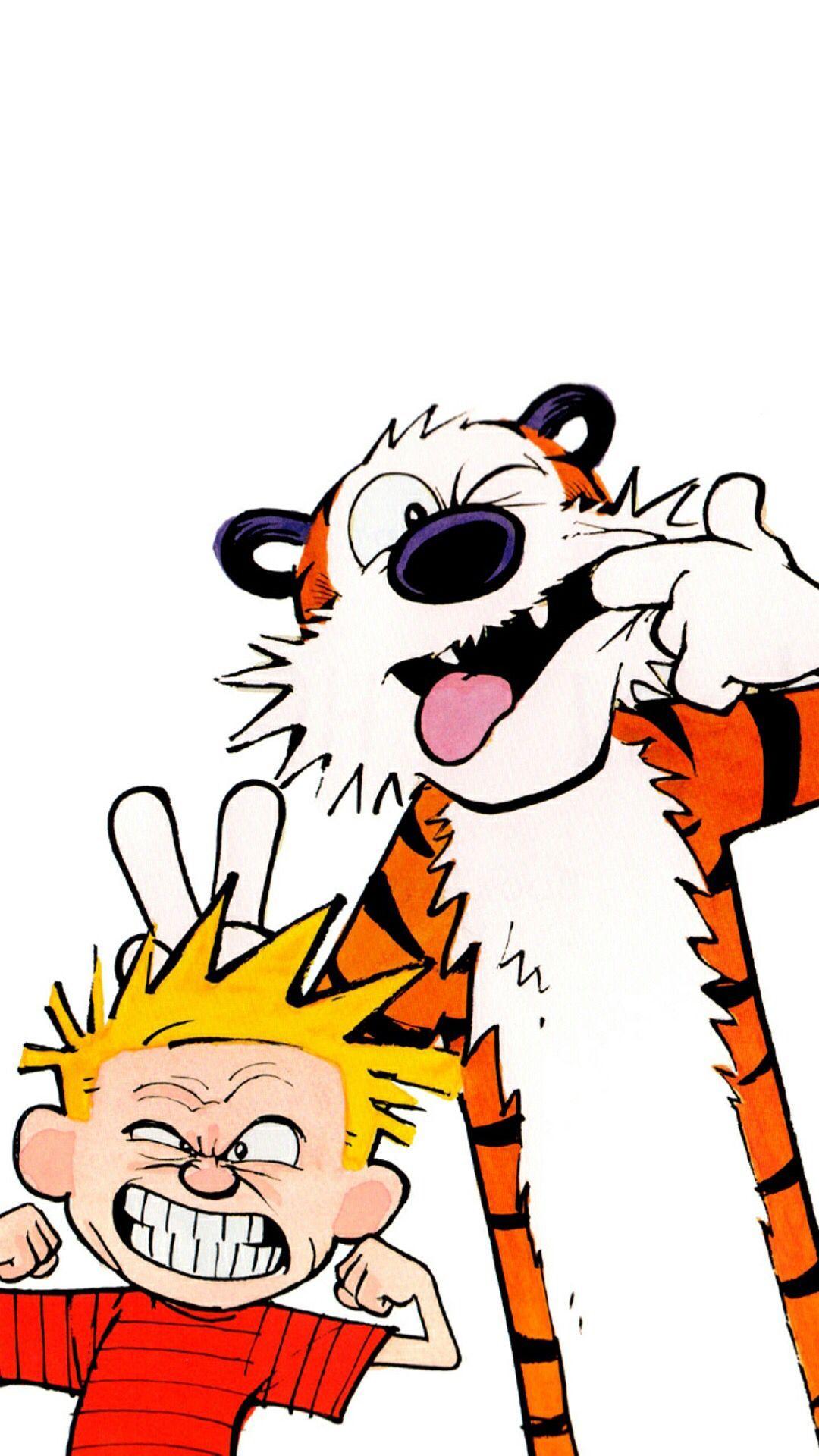 1080x1920 Calvin And Hobbes Mobile Wallpaper