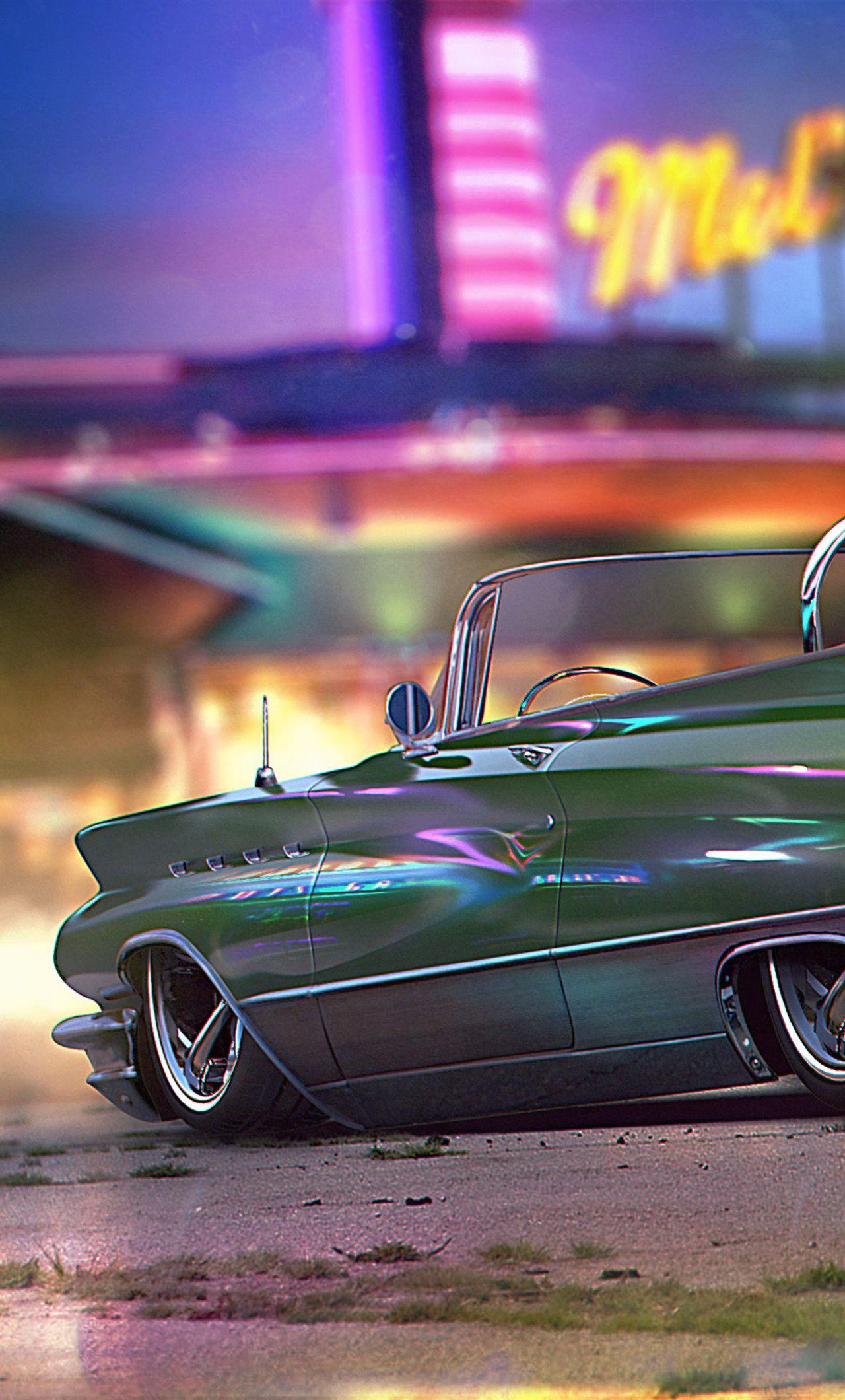 1280x2120 Classic Car iPhone HD 4k Wallpaper, Image, Background, Photo and Picture