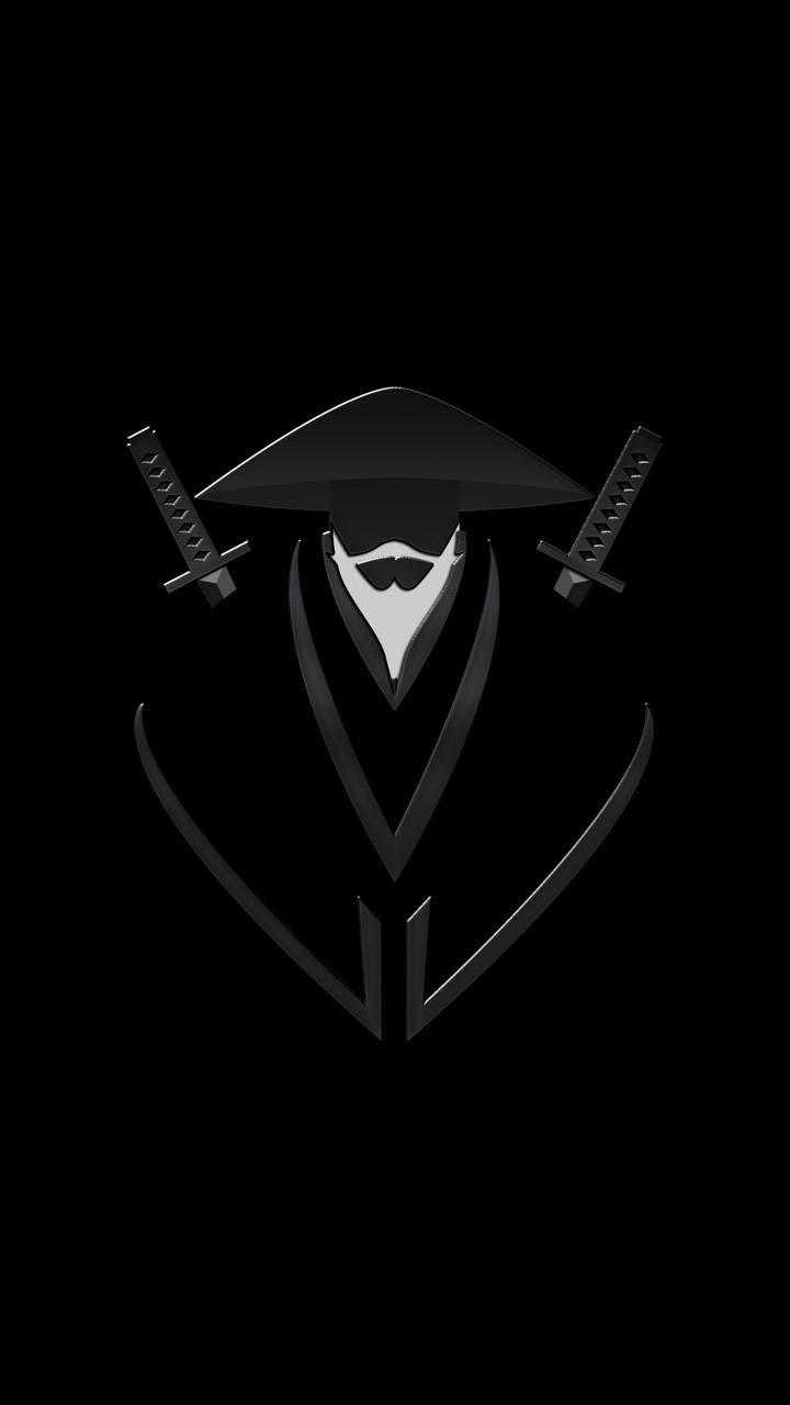 720x1280 AMOLED Samurai wallpaper