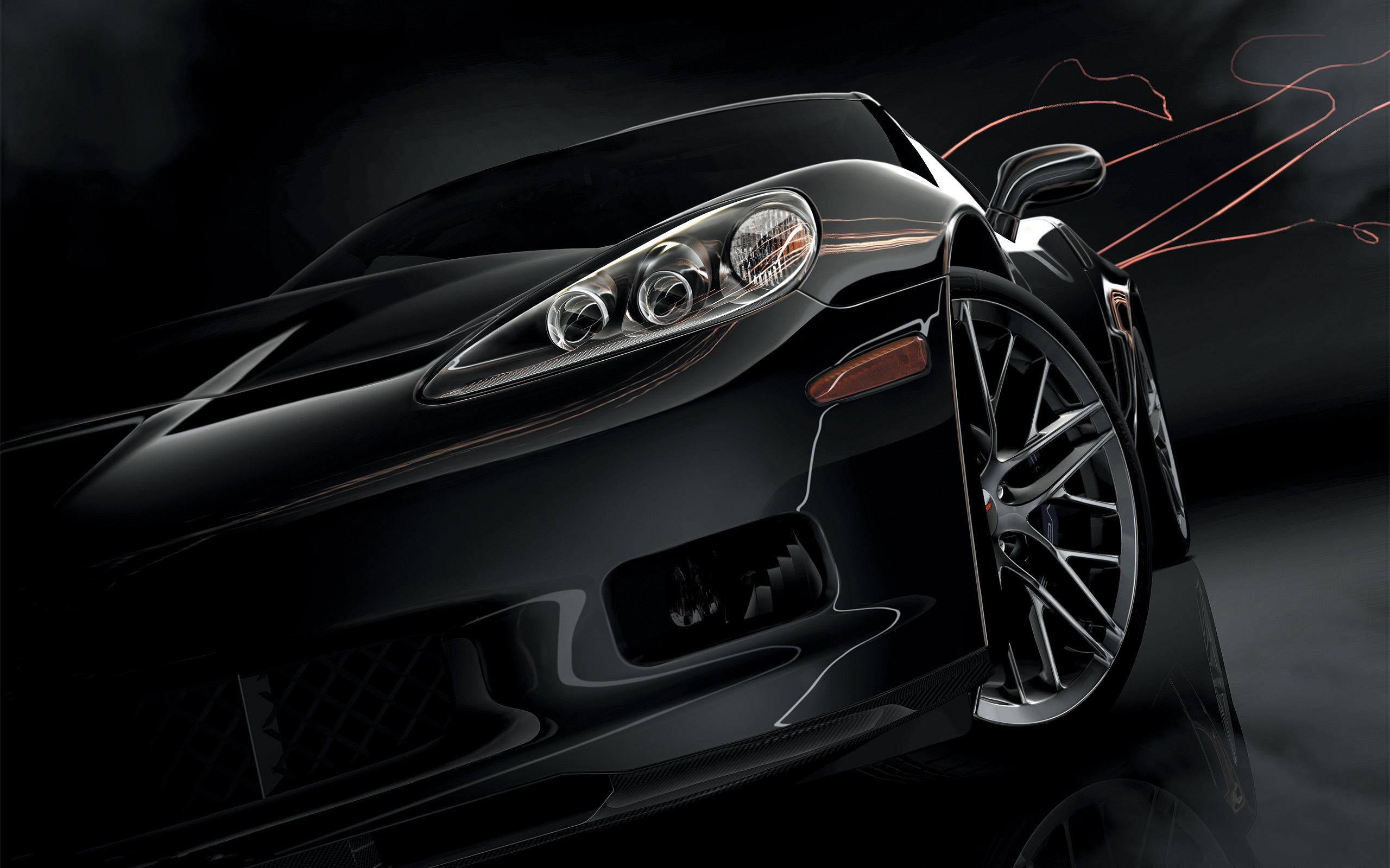2560x1600 Black face car wallpaperx1600