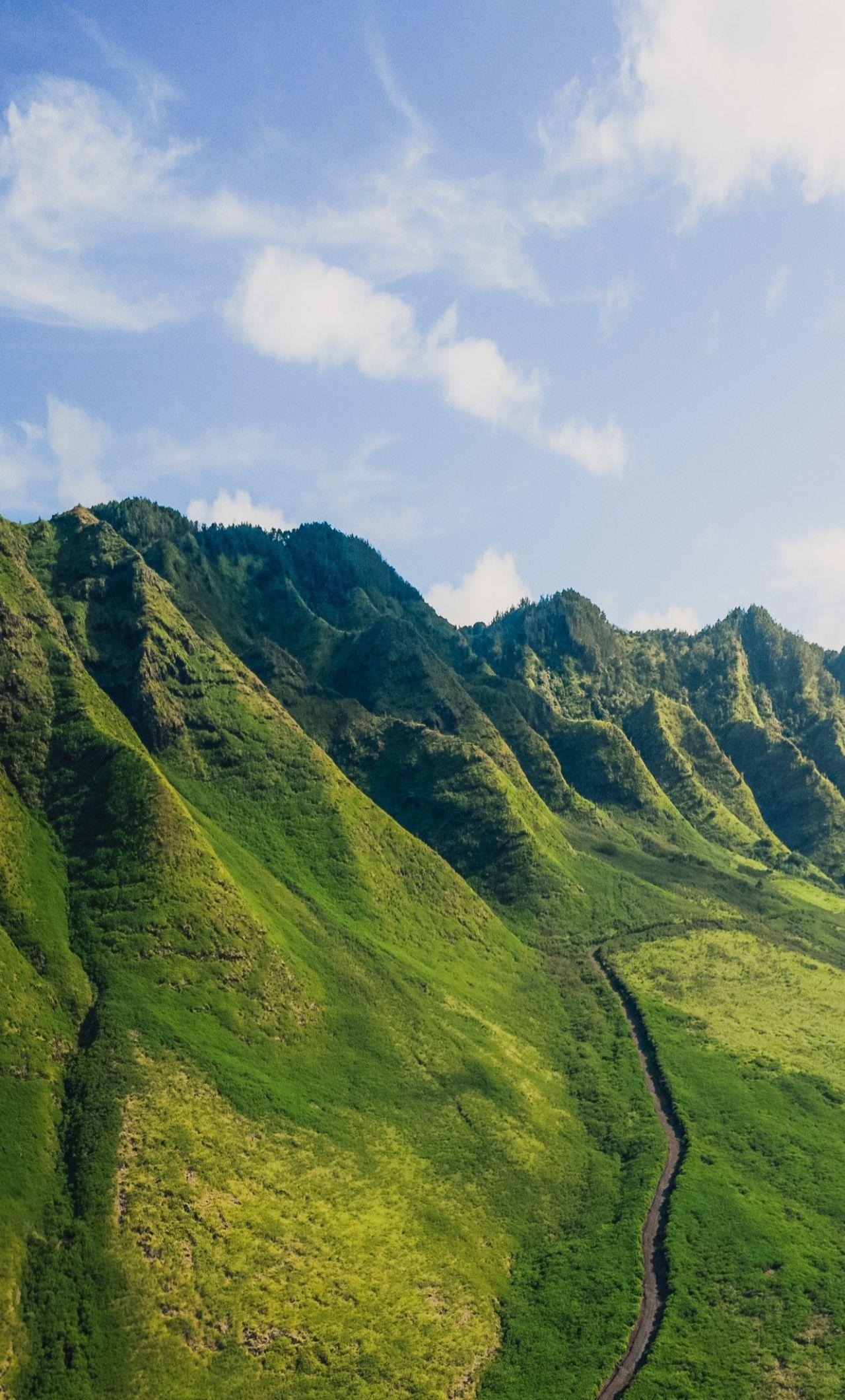 1280x2120 Download Green mountains, landscape wallpaper, 1280x iPhone 6 Plus
