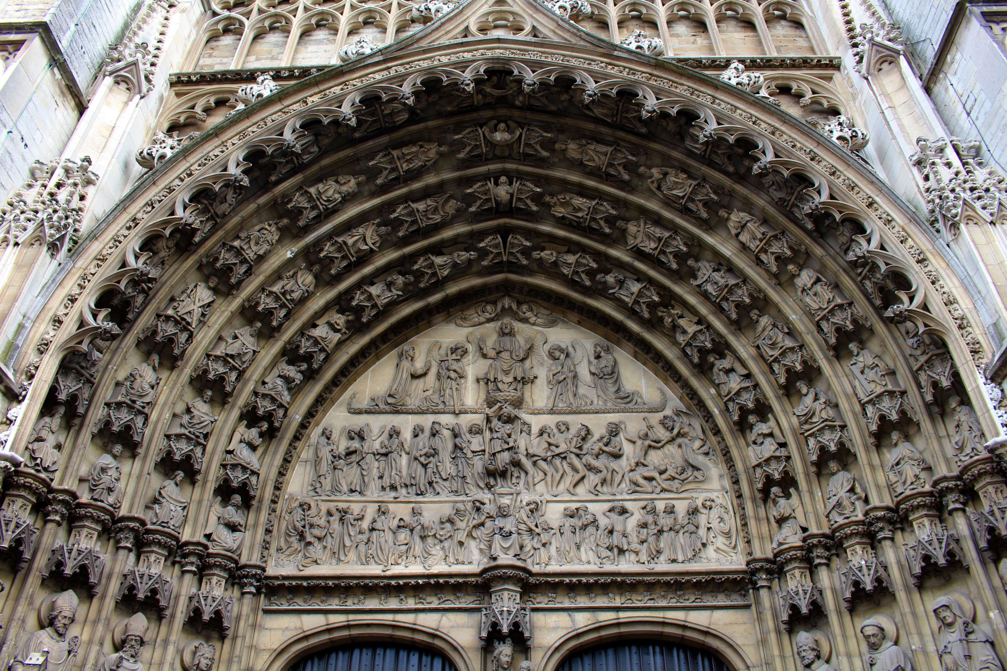 3840x2560 architecture, building, cathedral, church, decoration, europe, facade, famous, front, gothic, landmark, medieval, nidaros cathedral, norway, old, religion, religious, scandinavia, sculpture, stone, tourism, travel, tr 4k wallpaper. Free Stock