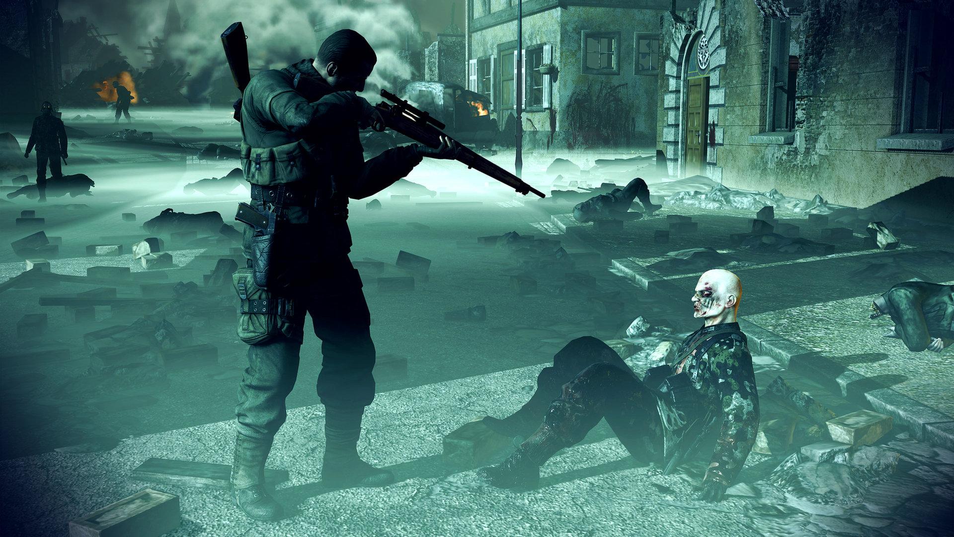 1920x1080 Sniper Elite: Nazi Zombie Army wallpaper 1920x1080 Full HD (1080p) desktop background
