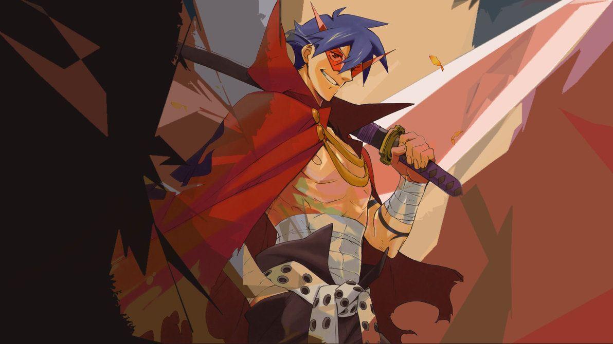 1192x670 Kamina wallpaper (Tengen Toppa Gurren Lagann)
