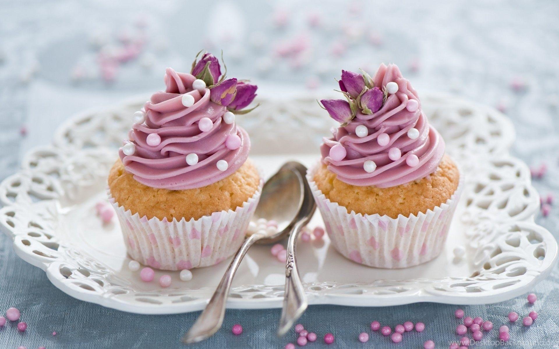 1920x1200 HD Purple Cupcake Wallpaper For Computer Full Size. Desktop Background