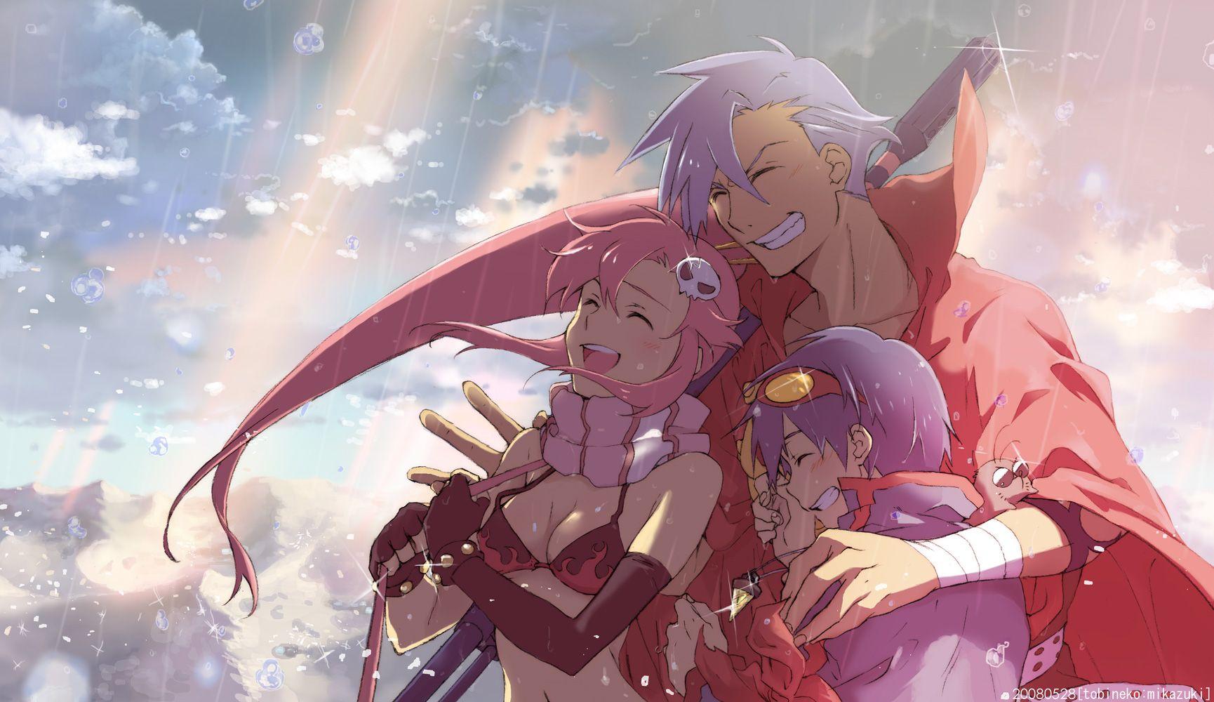 1730x1000 kamina simon tengen toppa gurren lagann yoko littner.
