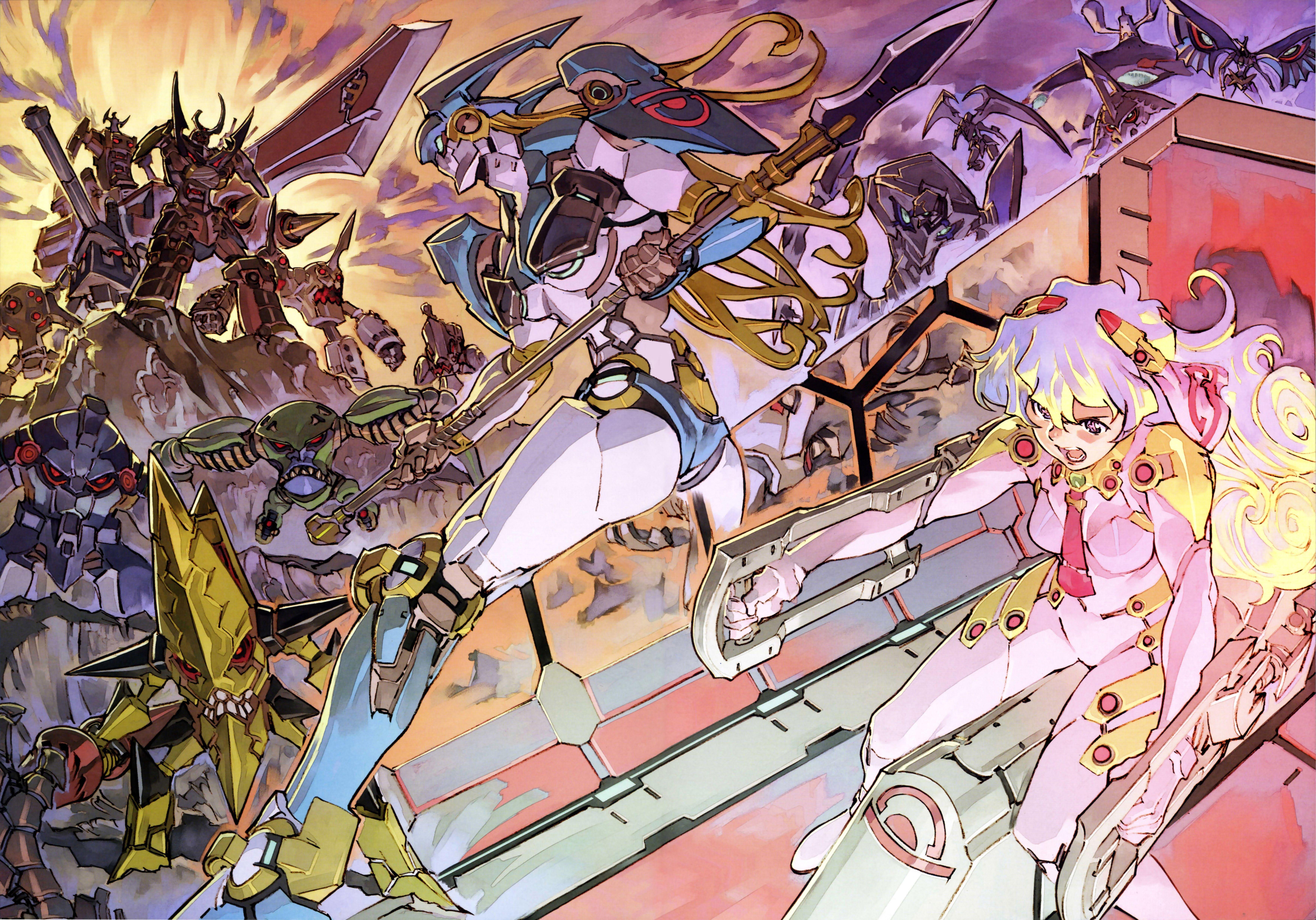 7018x4906 Tengen Toppa Gurren Lagann 5k Retina Ultra HD Wallpaper