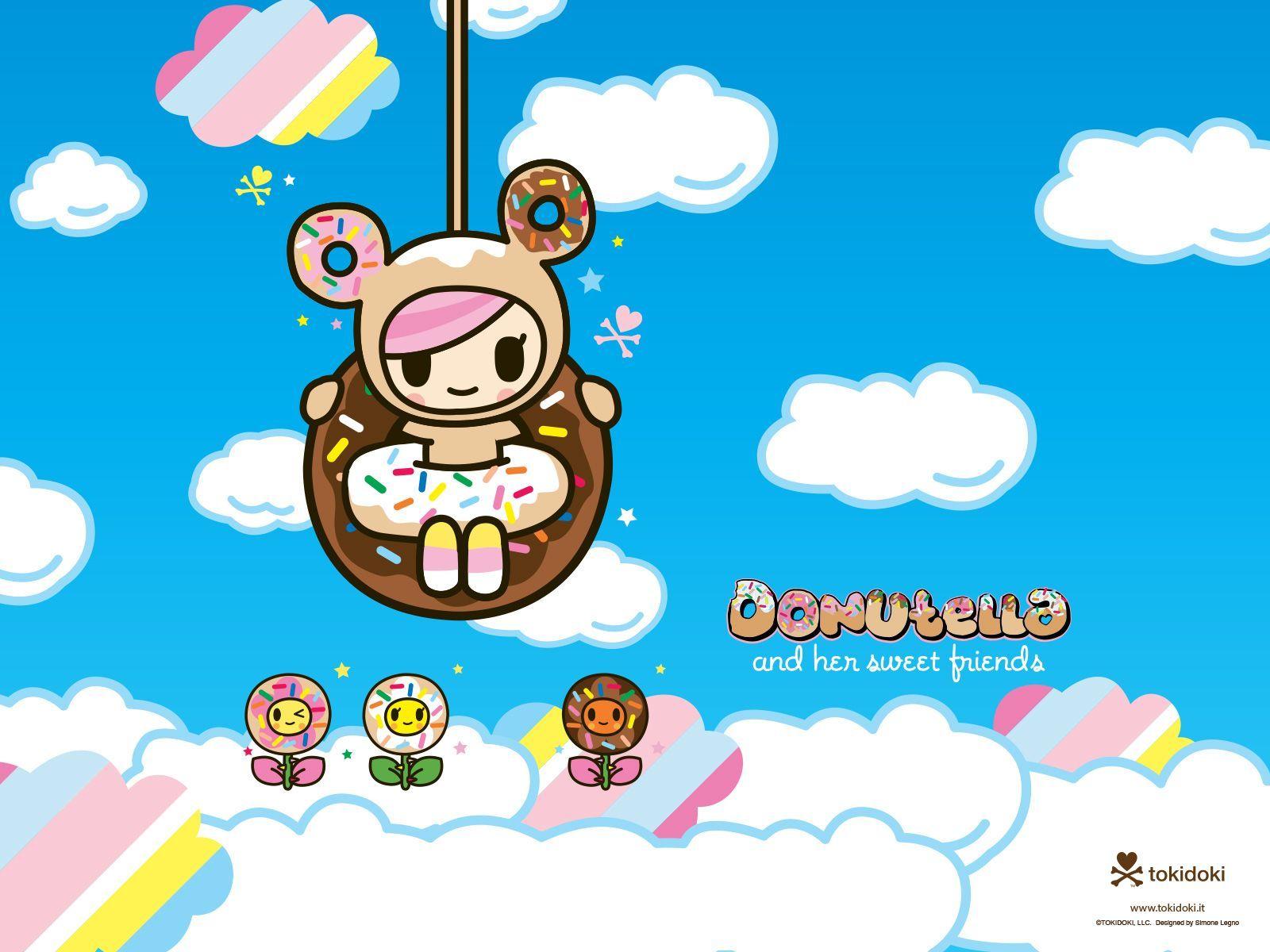 1600x1200 Tokidoki Donutella Wallpaper