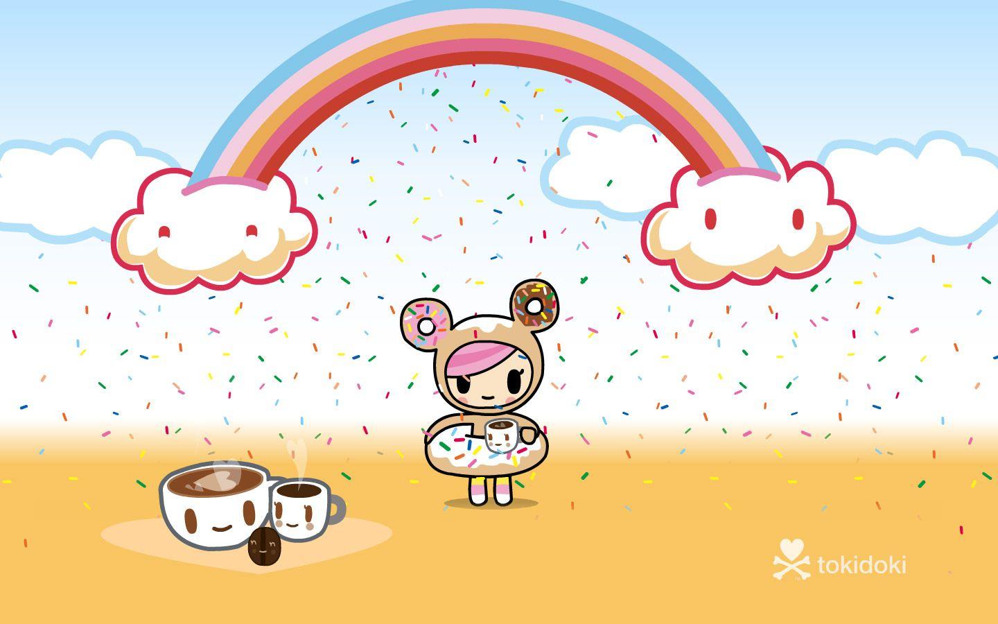 1440x900 Tokidoki Donutella Wallpaper