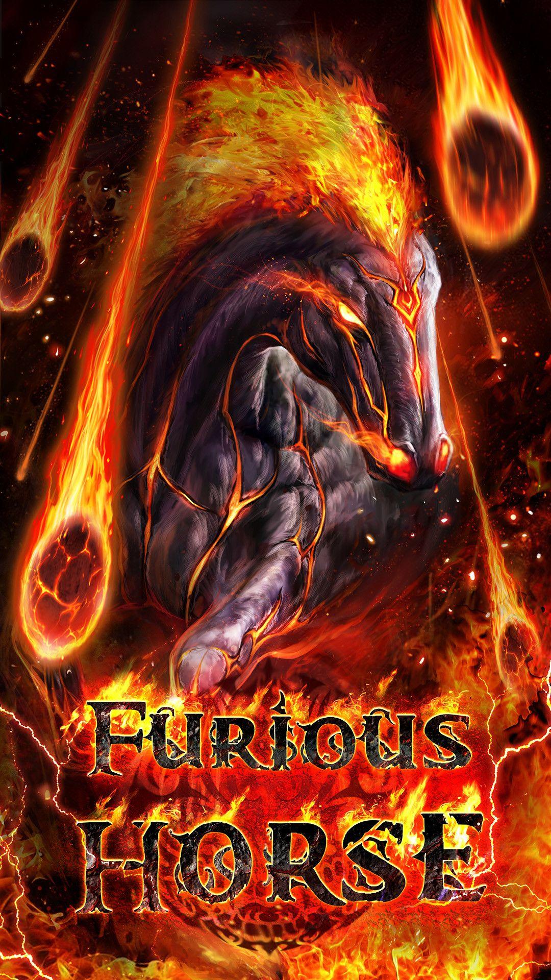 1080x1920 Con ngựa lửa giận dữ Hình nền động Android - Flaming Skull Wallpapaers - 1080x1920 - Tải xuống Hình nền HD