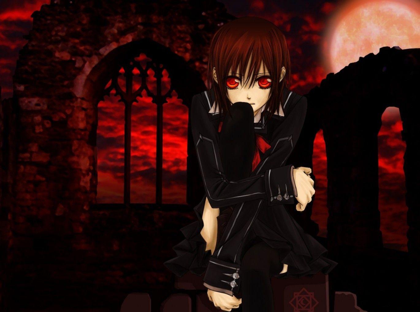 1370x1016 Wallpaper Vampire Knight Anime