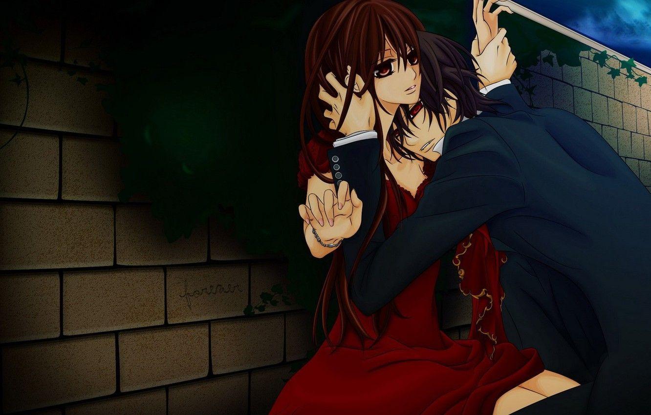 1332x850 Wallpaper Anime, Vampire Knight, Knight Vampire, Yuki, Yuki, Kaname Image For Desktop, Section сёдзё